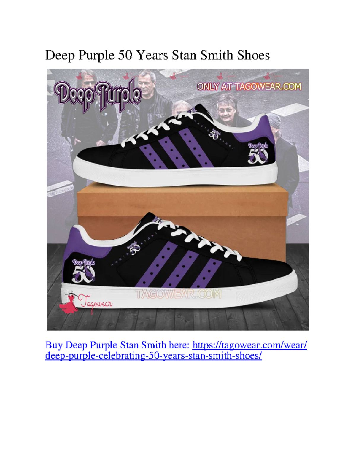 Deep Purple 50th Anniversary Stan Smith Shoe Collection - Studocu