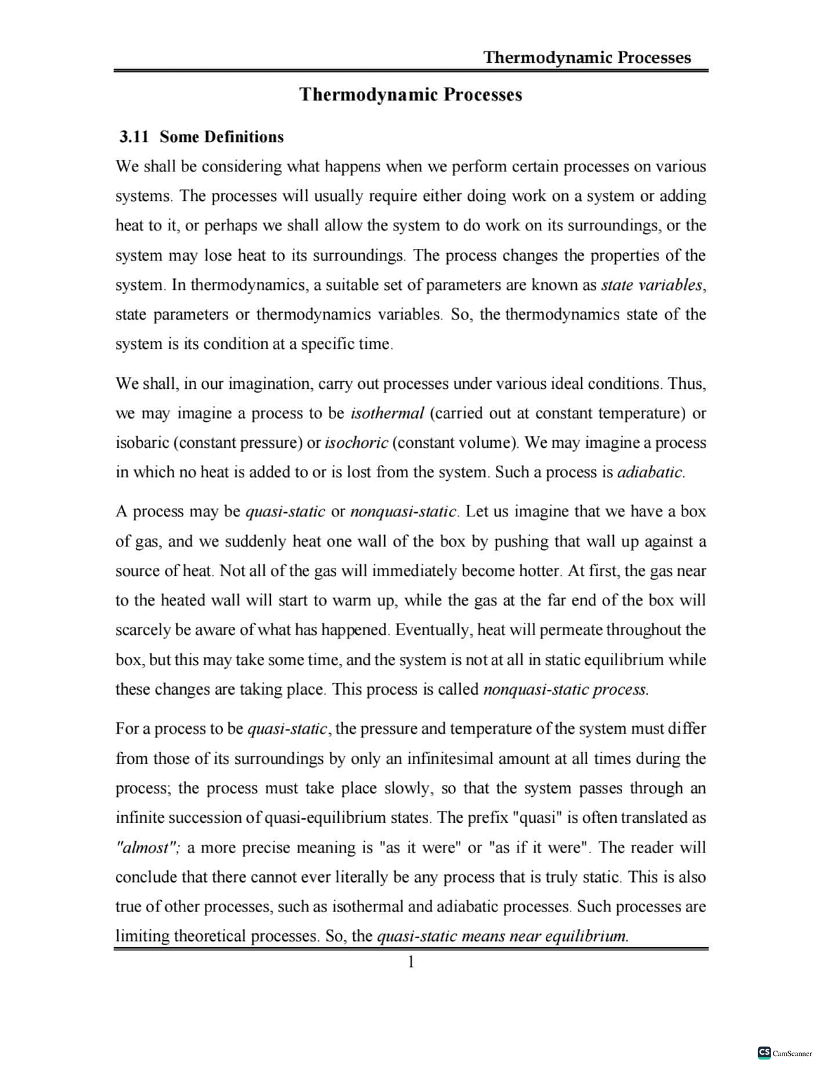 2- Thermodynamics Processes - Studocu