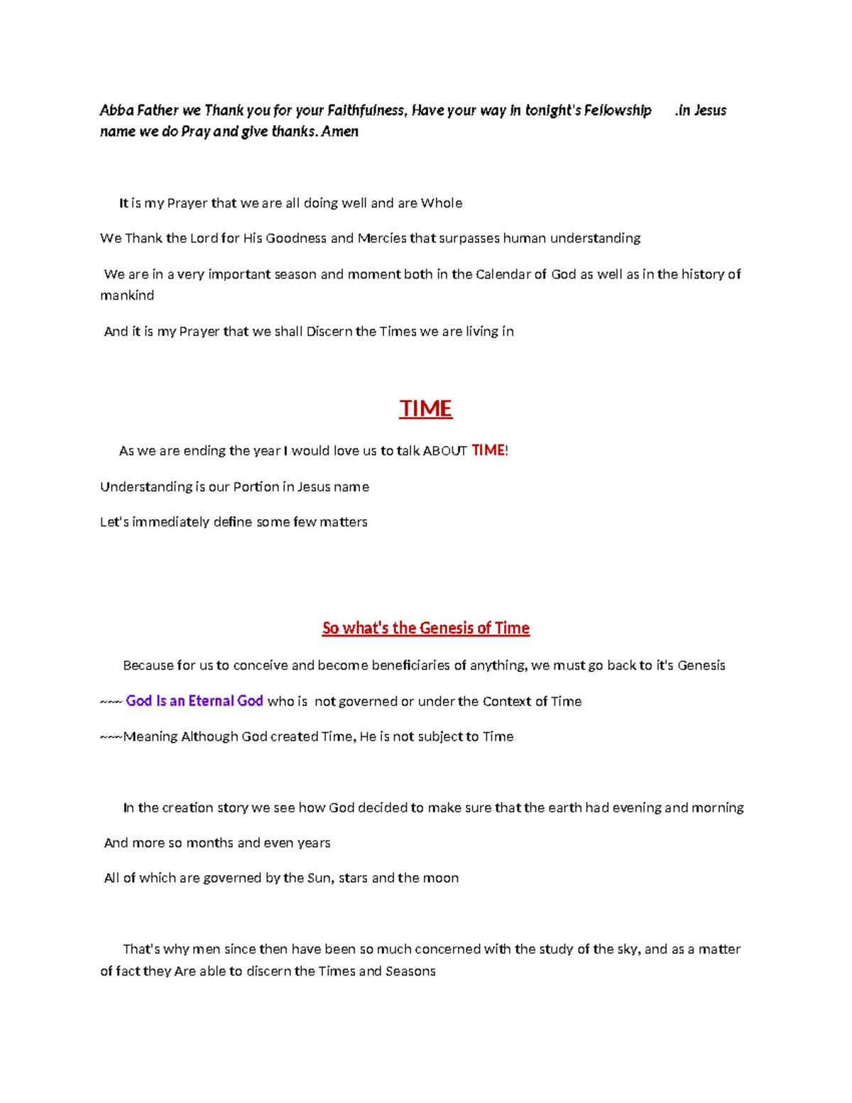 Understanding Times: A Study on God's Calendar and Our Faithfulness ...