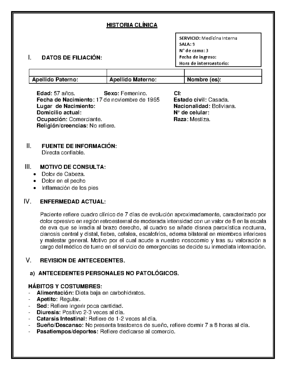 Escala de Bromage y Aldrete en Evaluación Anestésica - Studocu
