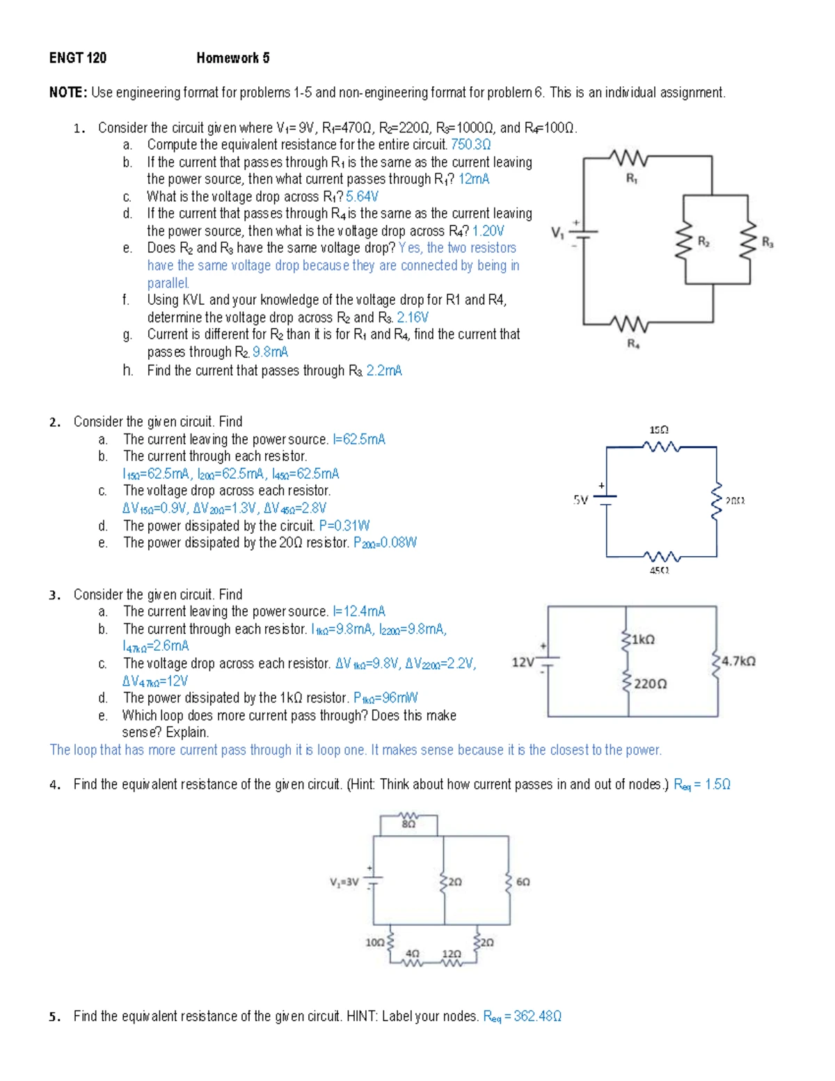 ENGT 221 - Notes and homeworks for ENGT 221 - Class * leading or ...