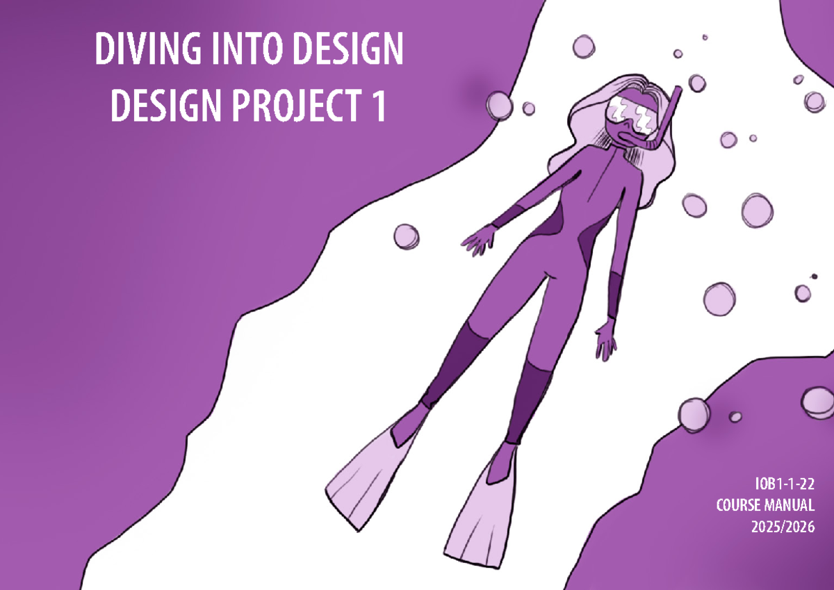 DP1 Diving into Design: Course Manual & Project Overview - Studeersnel