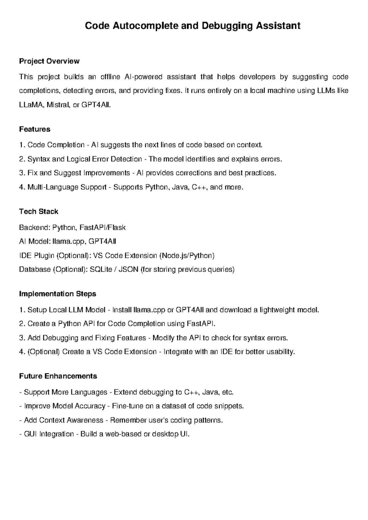 Code Autocomplete Debugging Assistant - Code Autocomplete and Debugging ...