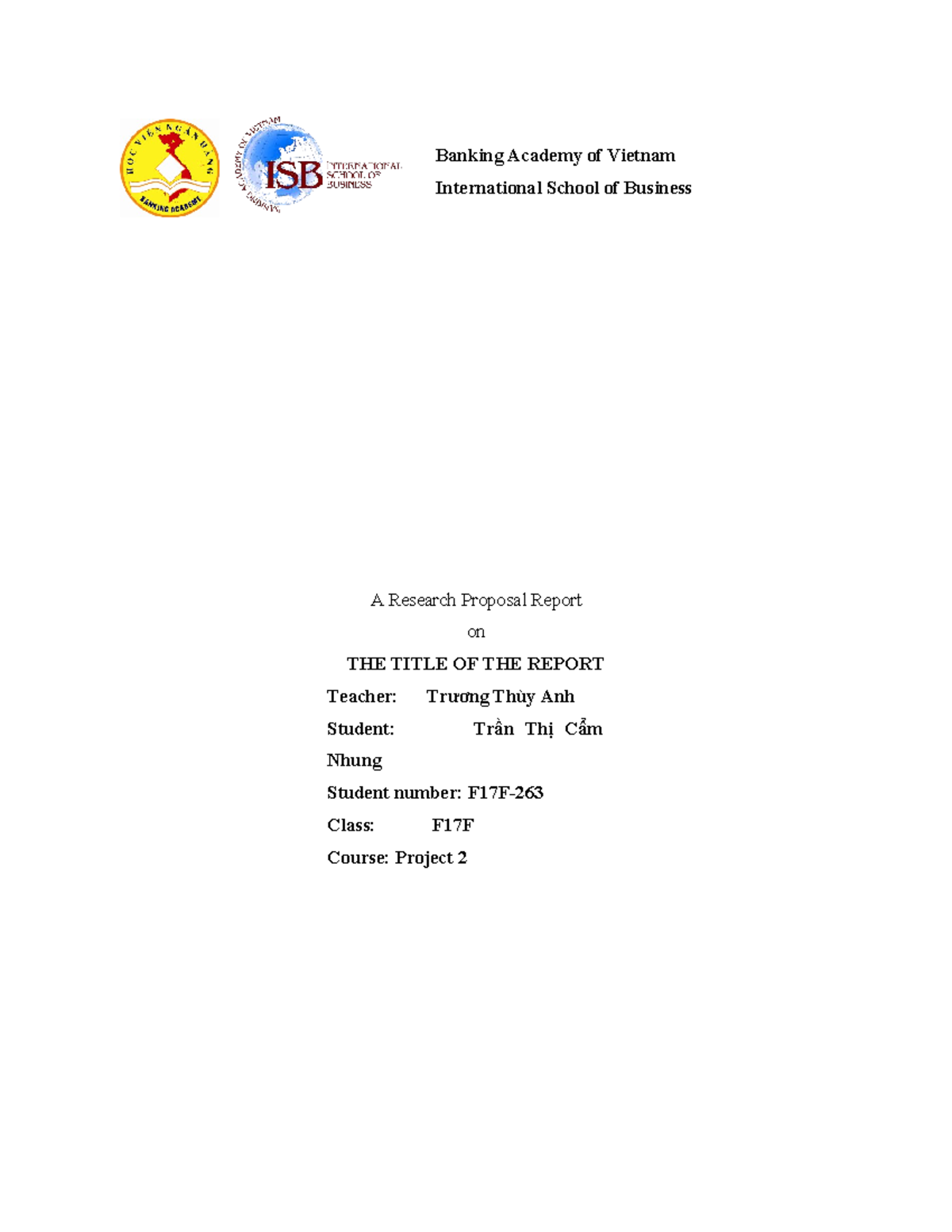 Research Proposal on ISBA Students' Motorbike Preferences - Project 2 ...