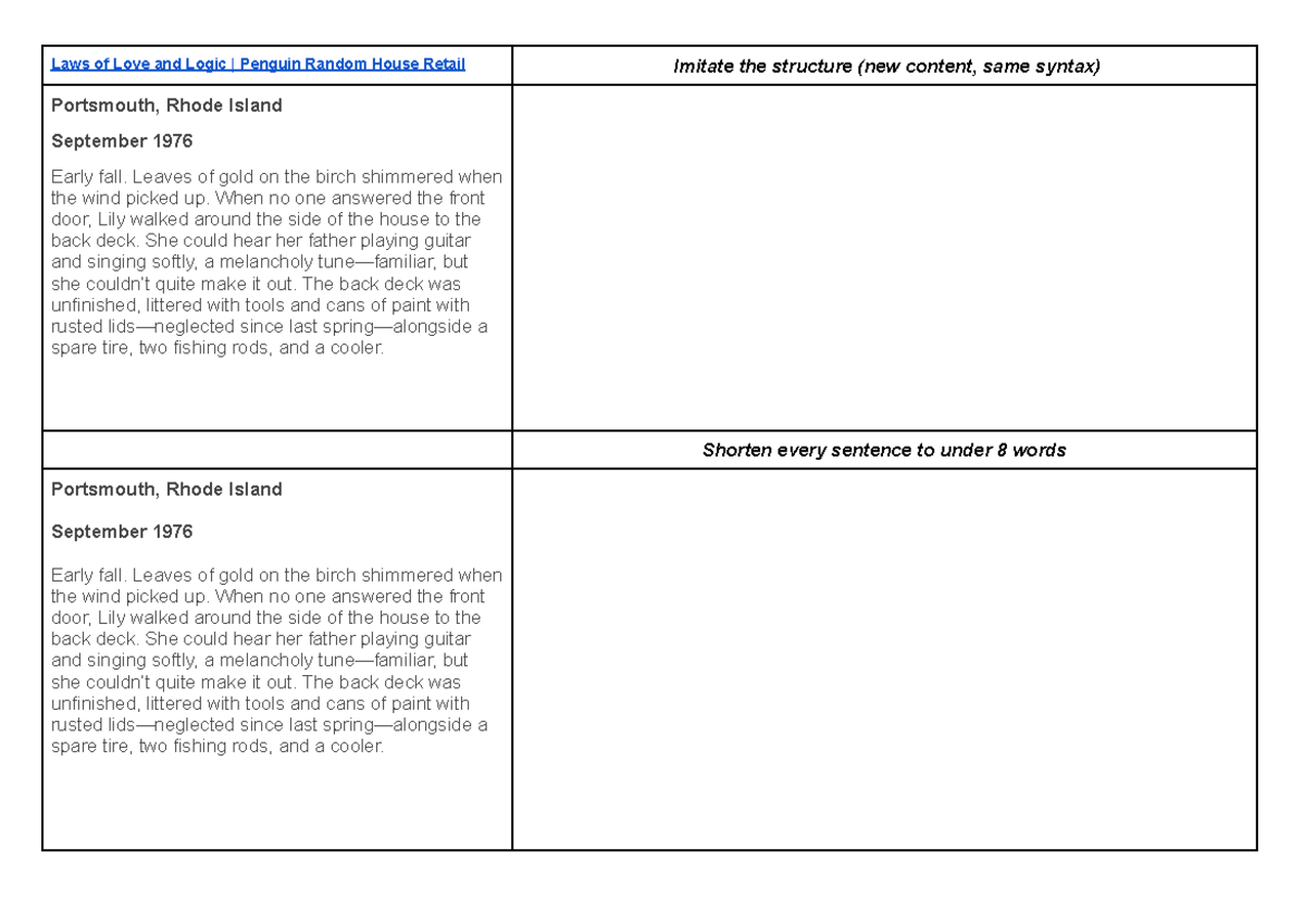 Sentence Surgery Modifications for ENG 101 Advanced - Studocu