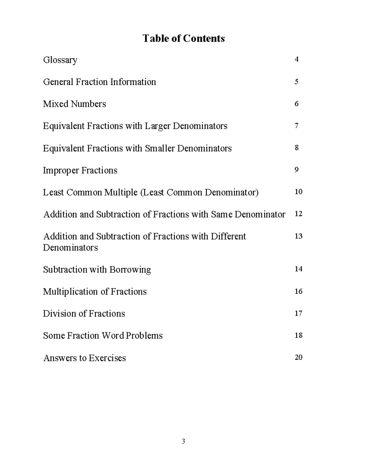 Fractions Study Guide (MATH101) - Key Concepts and Problems - Studocu
