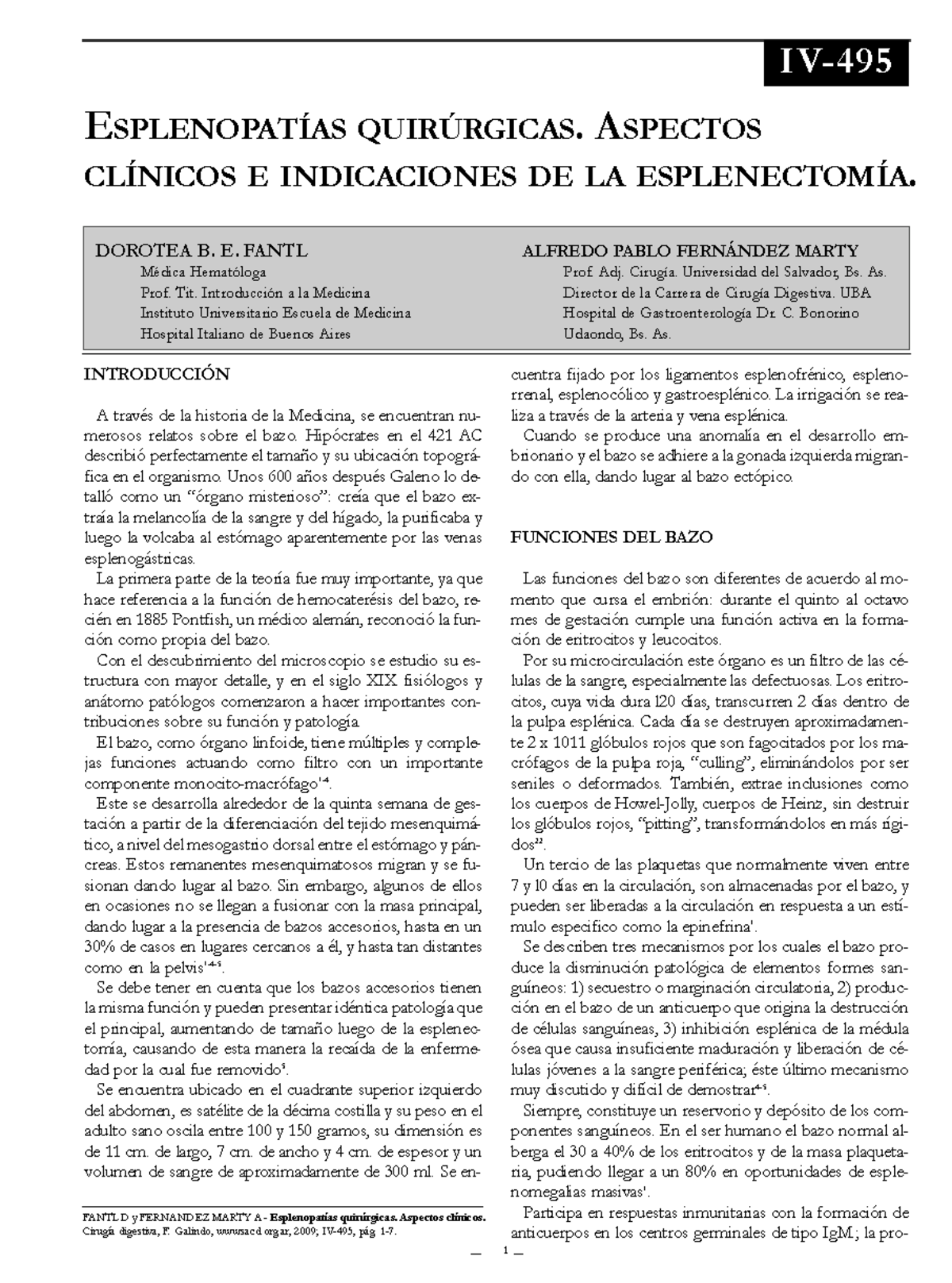 C-25 Esplenopatías Quirúrgicas: Aspectos Clínicos y Funcionales - Document Preview