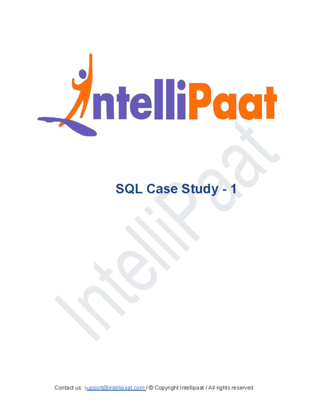 SQL Case Study 1: Analyzing Customer Data for Sales Insights - Studocu