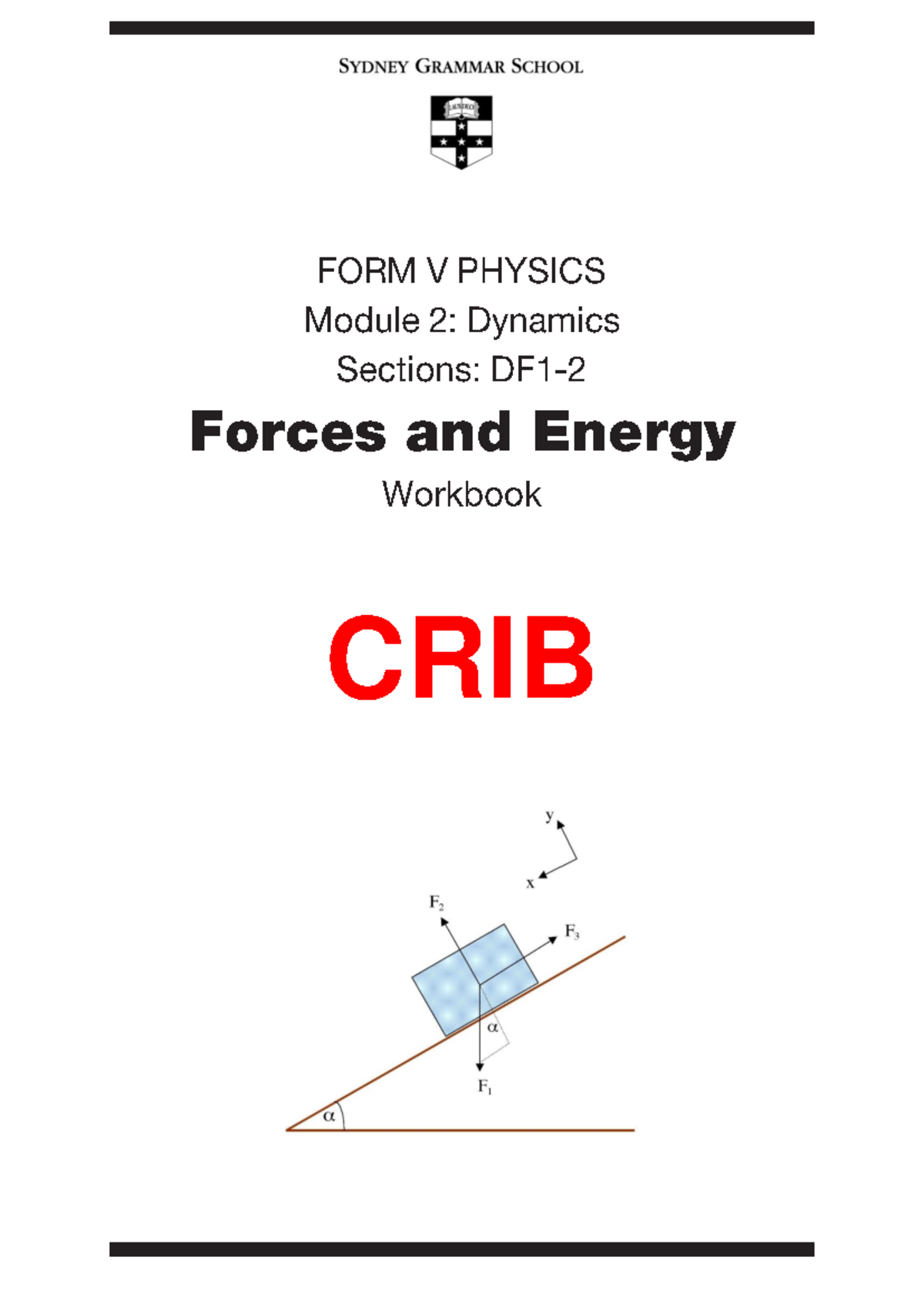 2DF1b Force and Energy Problems Study Guide - Studocu