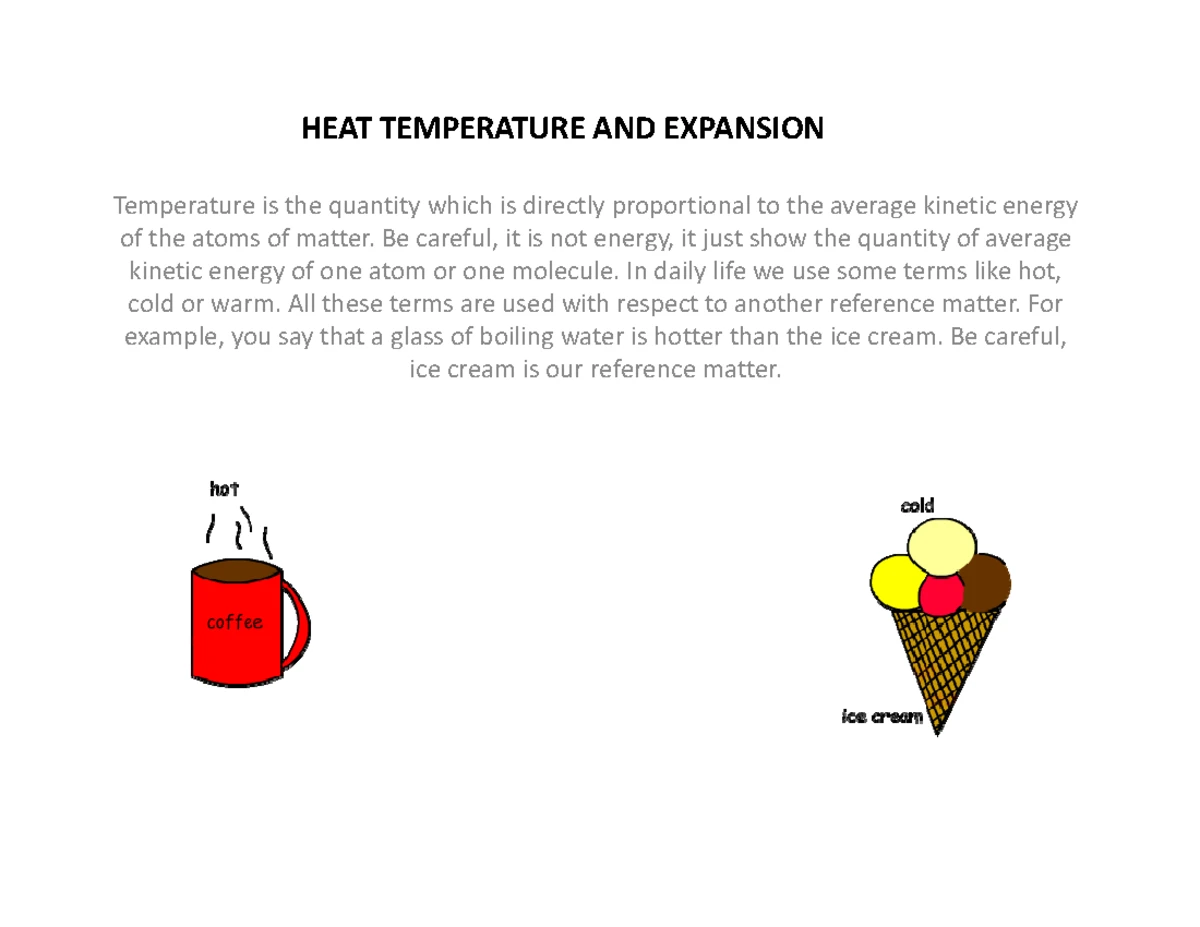 Heat Transfer and Energy Conservation: Concepts Overview for PHYS 101 ...