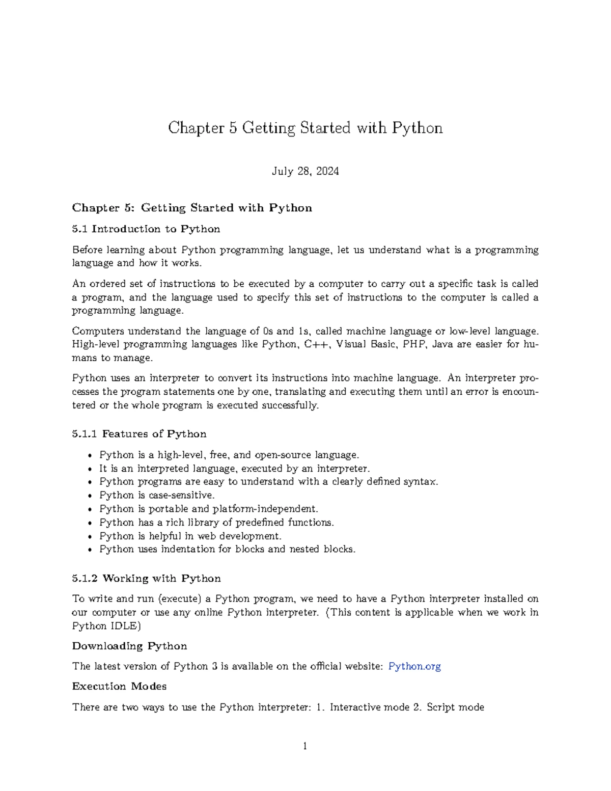 I PUC – CS Lab Manual: Practical Python Programs & Exercises - Studocu