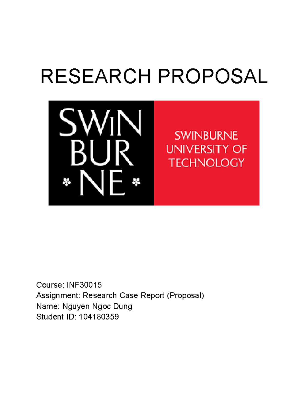 INF3 Research Proposal on Enhancing Knowledge Management with AI ...