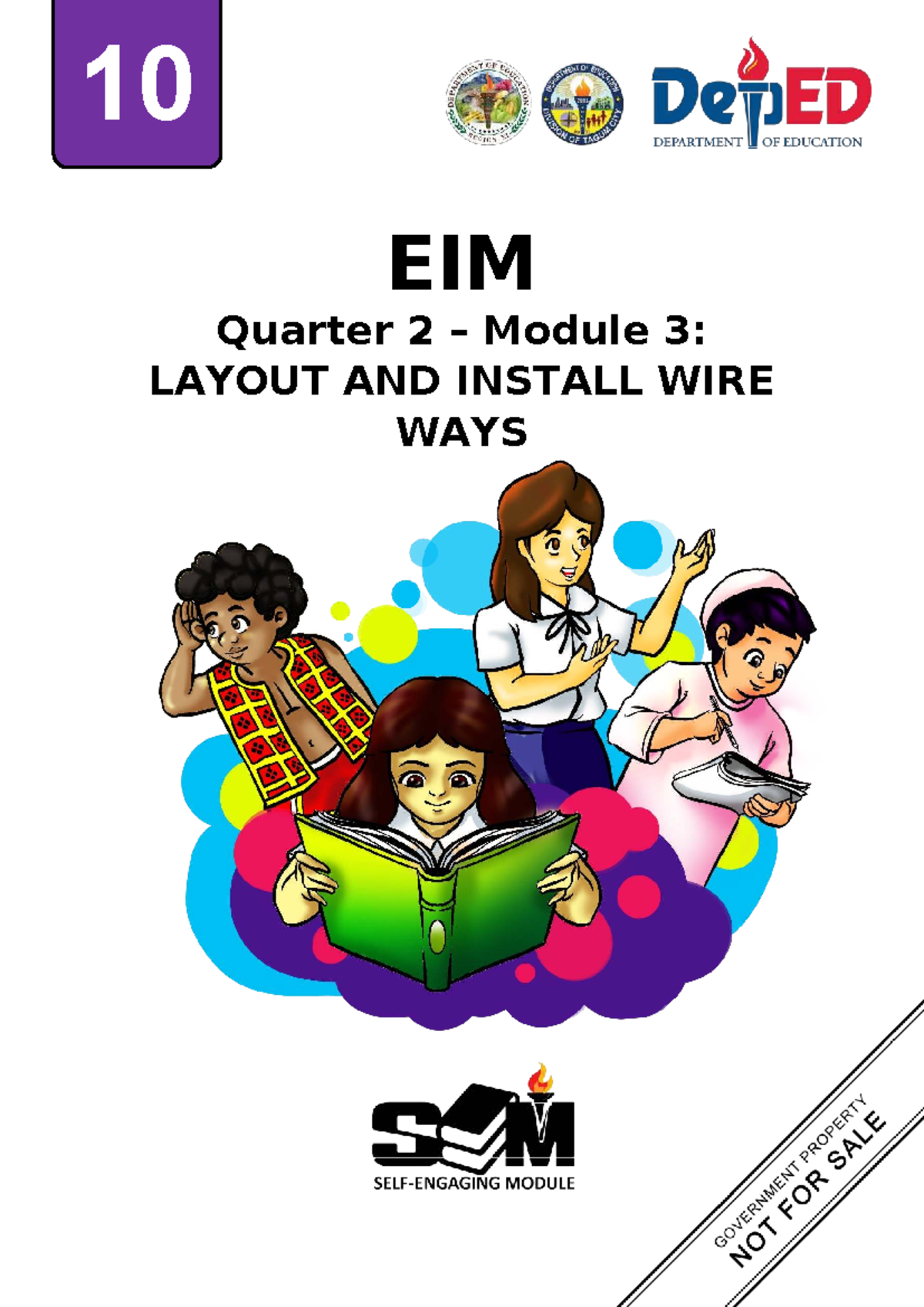 EIM 10 Q2 M3: Layout & Install Wire Ways Guide - Studocu