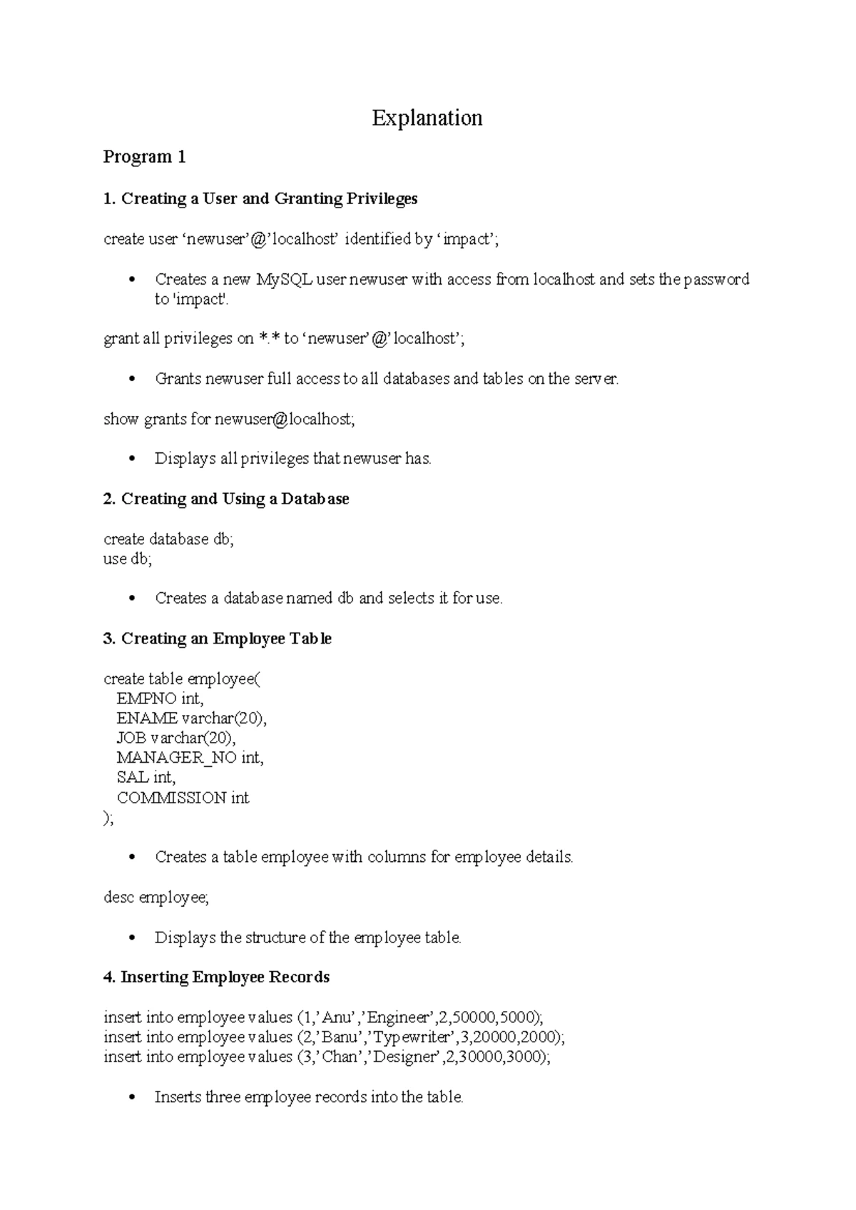 BCS403 IV-Sem DBMS Laboratory Manual with SQL Programming Exercises ...