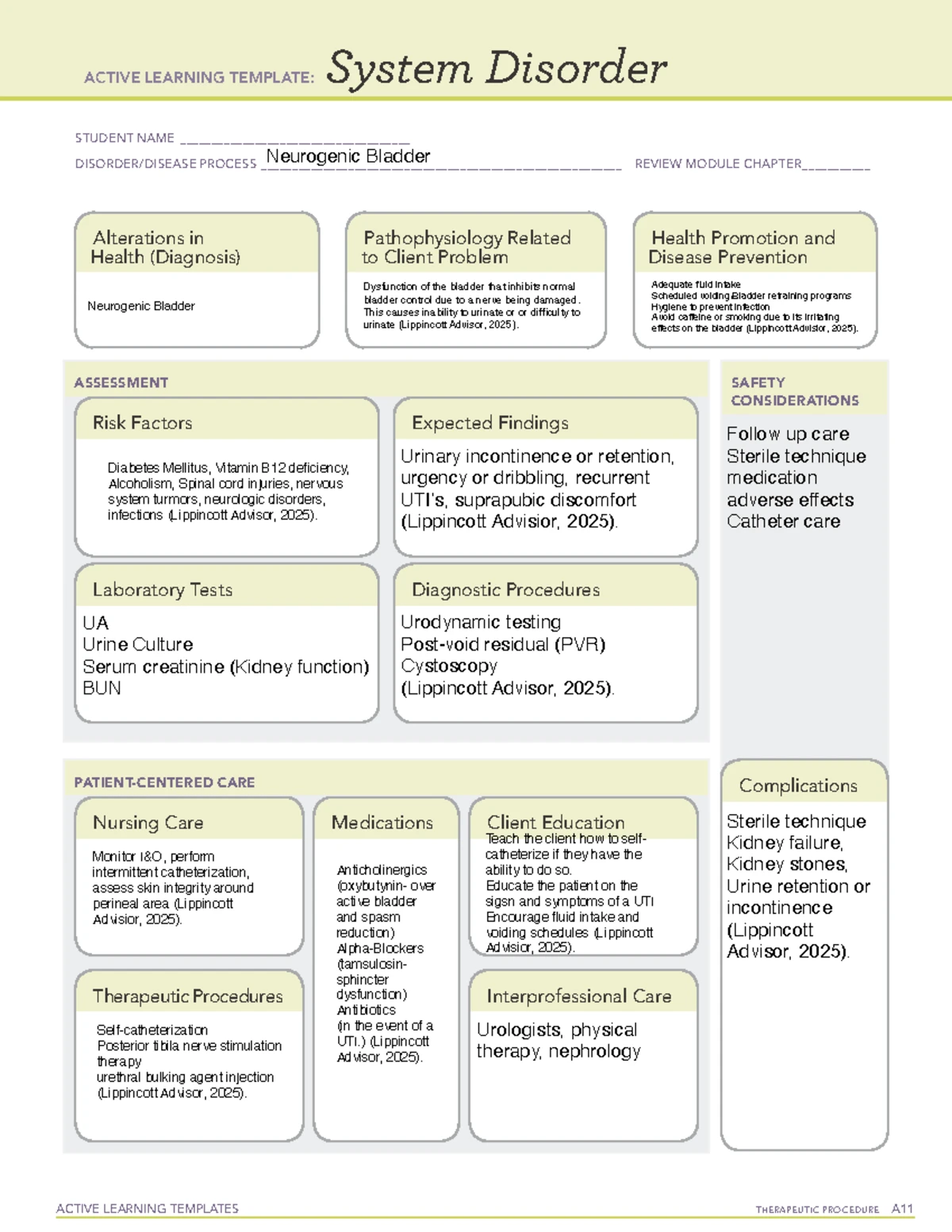 Bladder Scanning Fundamentals: Active Learning Templates for Nursing ...