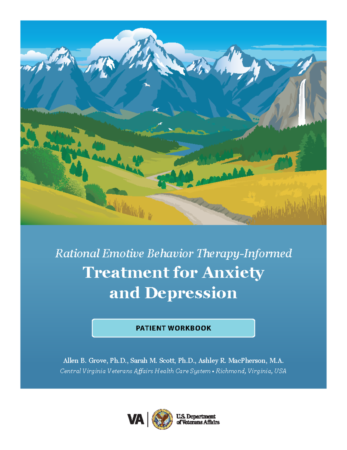0987 REBT Patient Workbook for Anxiety and Depression Sessions 1-5 ...