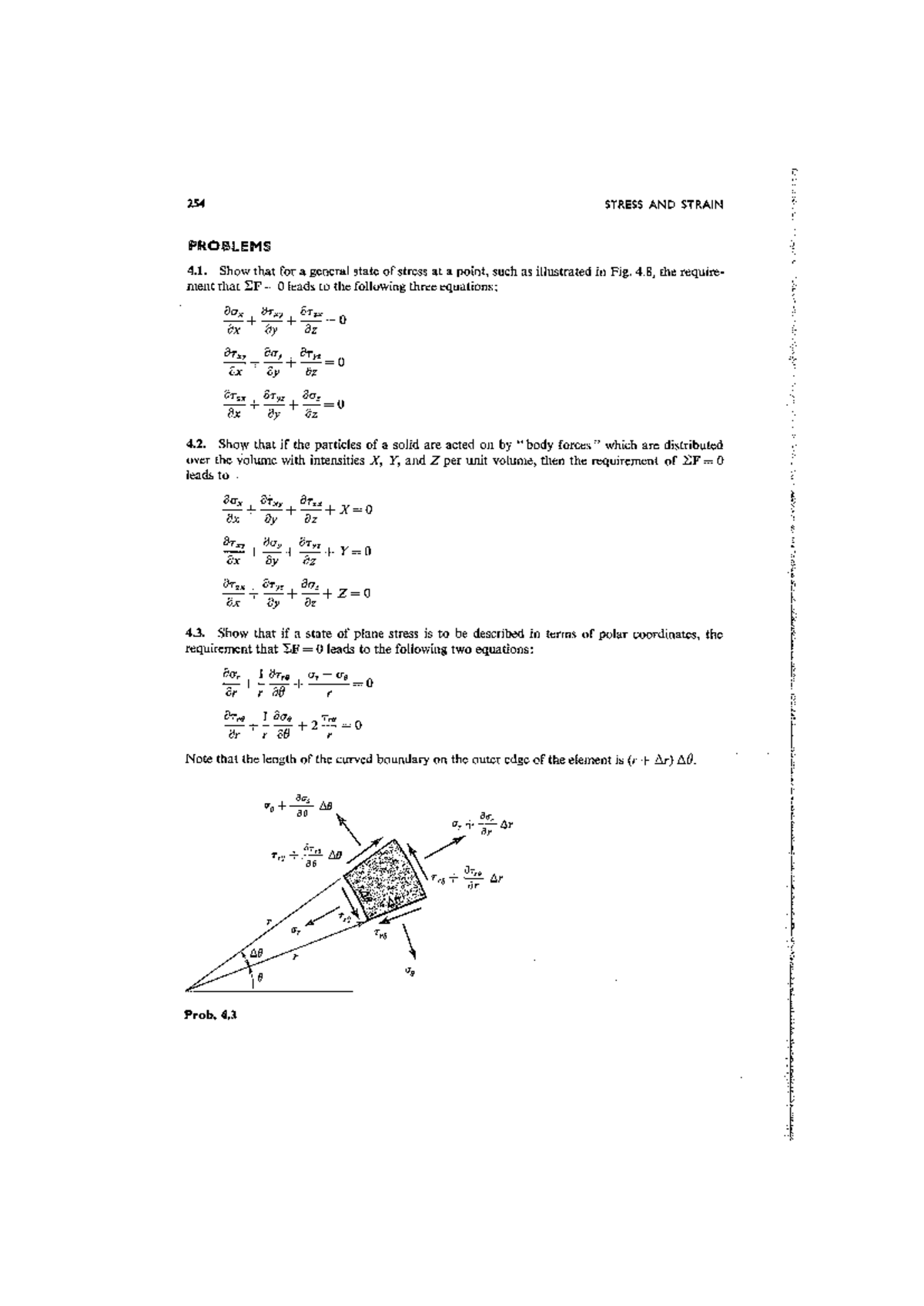 Crandall & Dahl Chapter 4 Problem Bank for Stress and Strain Analysis ...