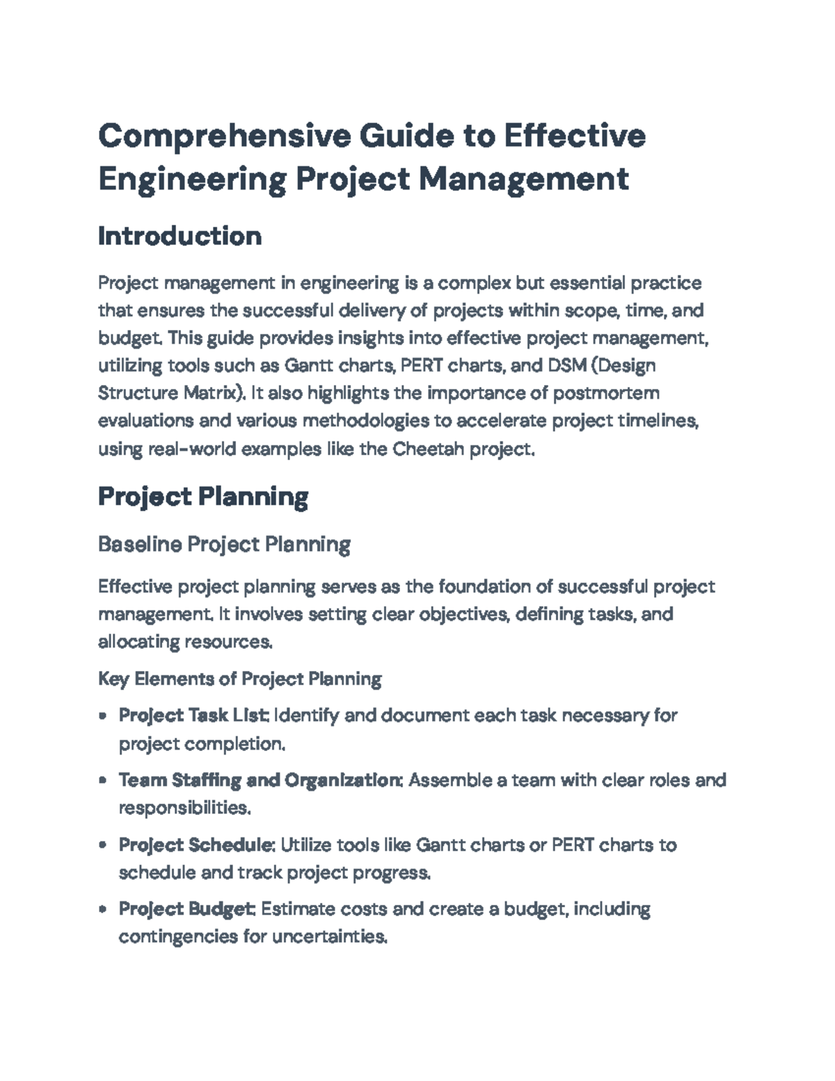 Engineering Project Management Success: Tools & Strategies ...