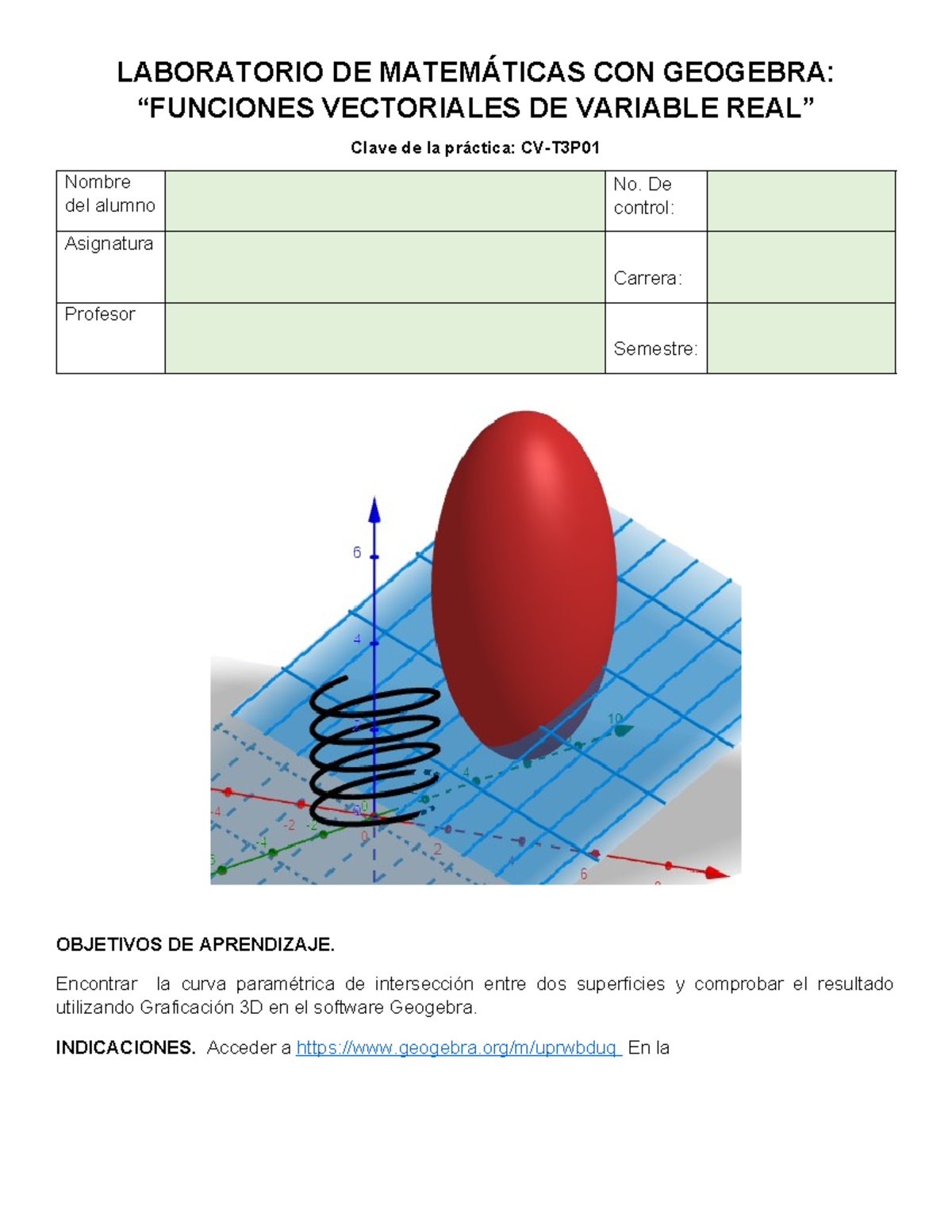 CV-T3P01 - xjdfshgshg - LABORATORIO DE MATEMÁTICAS CON GEOGEBRA ...