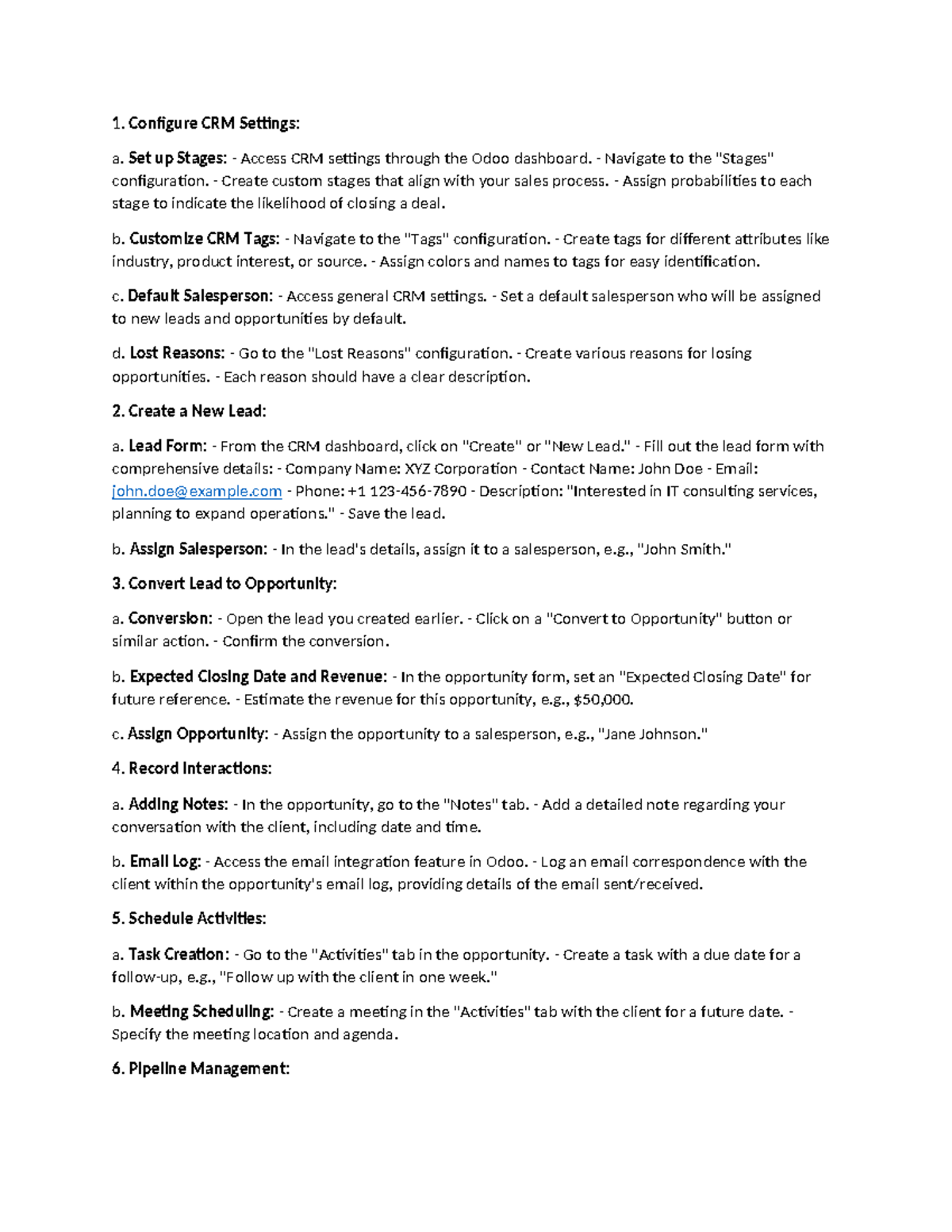 ISM302 Assignment 1 - CRM Configuration and Lead Management Guide - Studocu