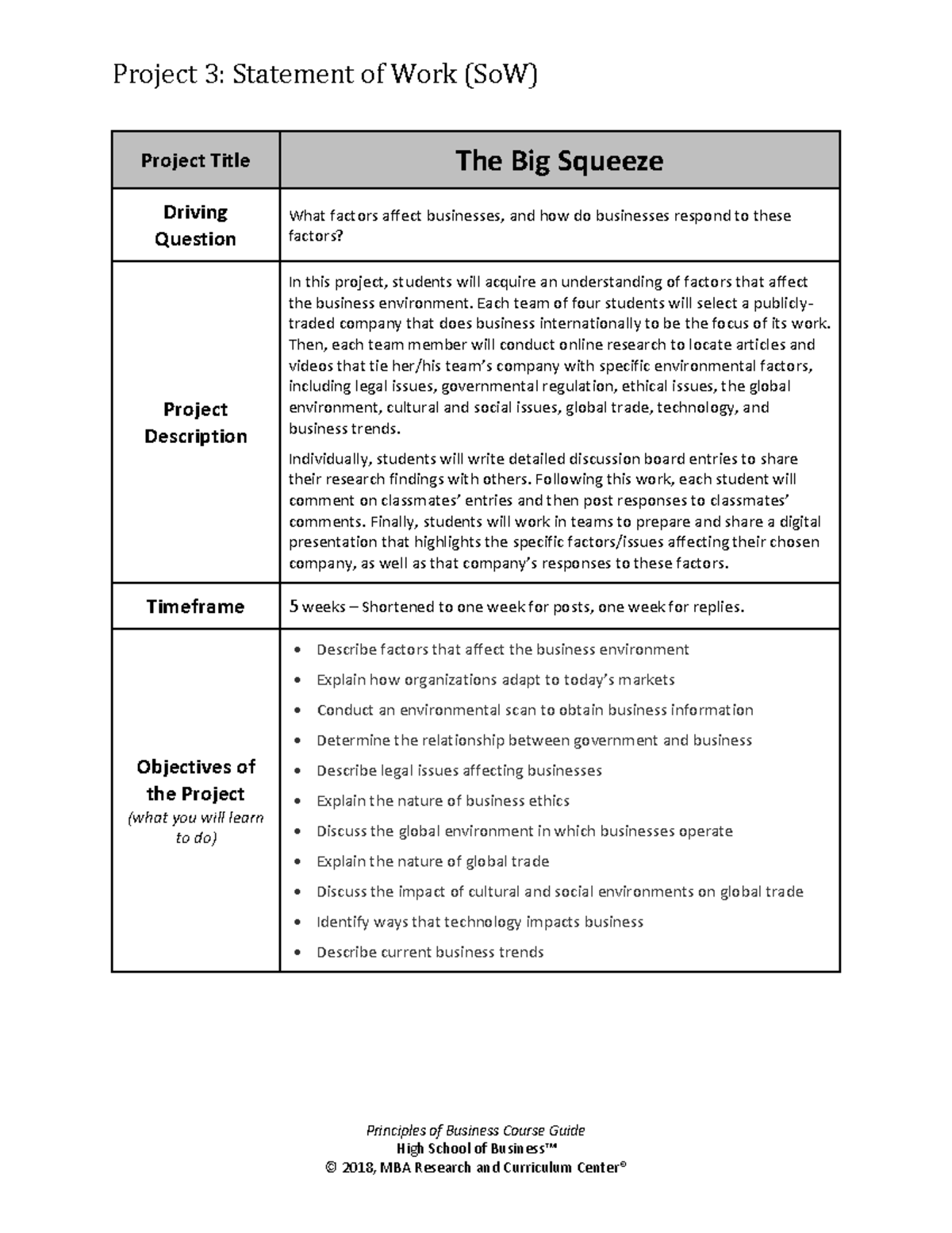 Project+3-Statement+of+Work+(SOW) Adapted - Project 3: Statement of ...