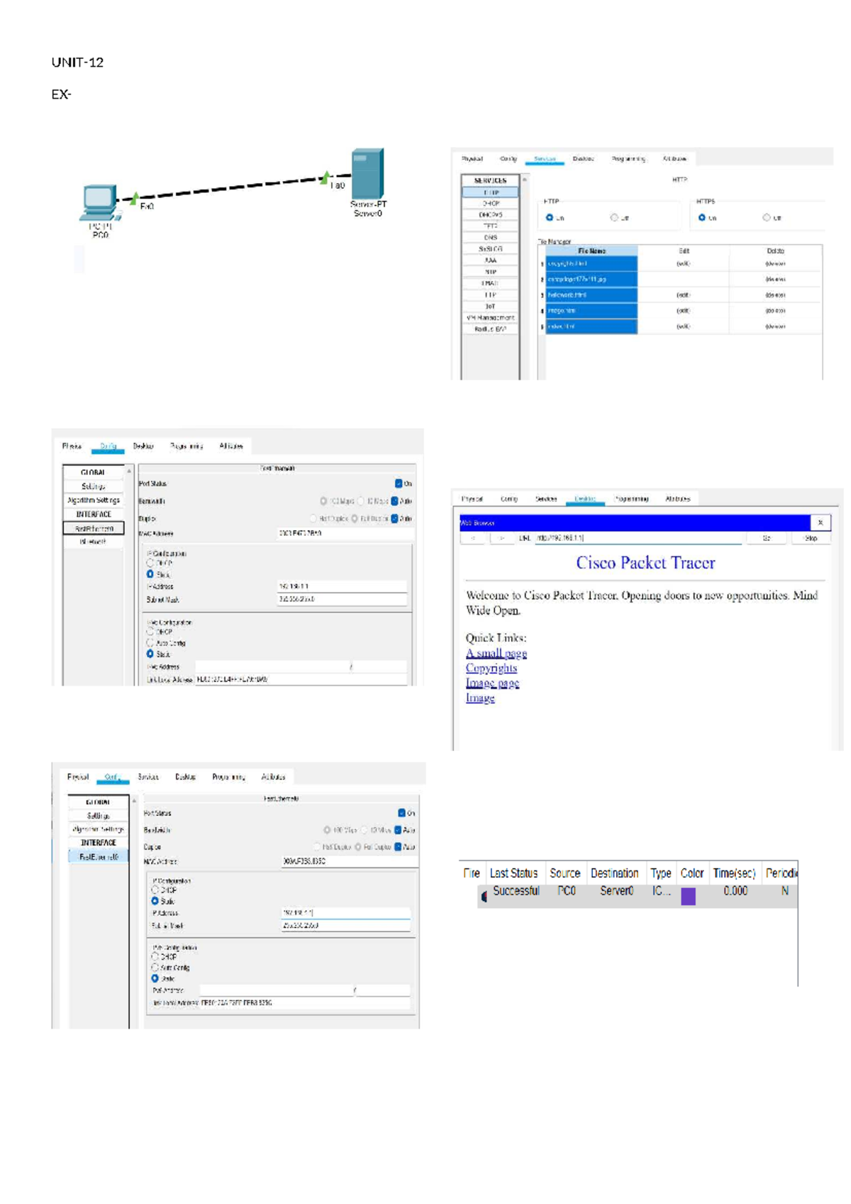 Physical Config Services: Desktop Programming Attributes (Unit 12 ...