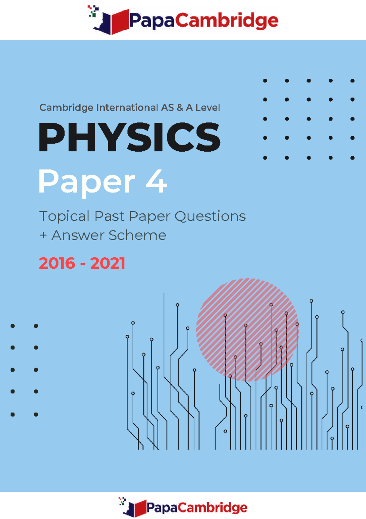 Cambridge International AS A Level PHYSICS 9702 Paper 4 ...