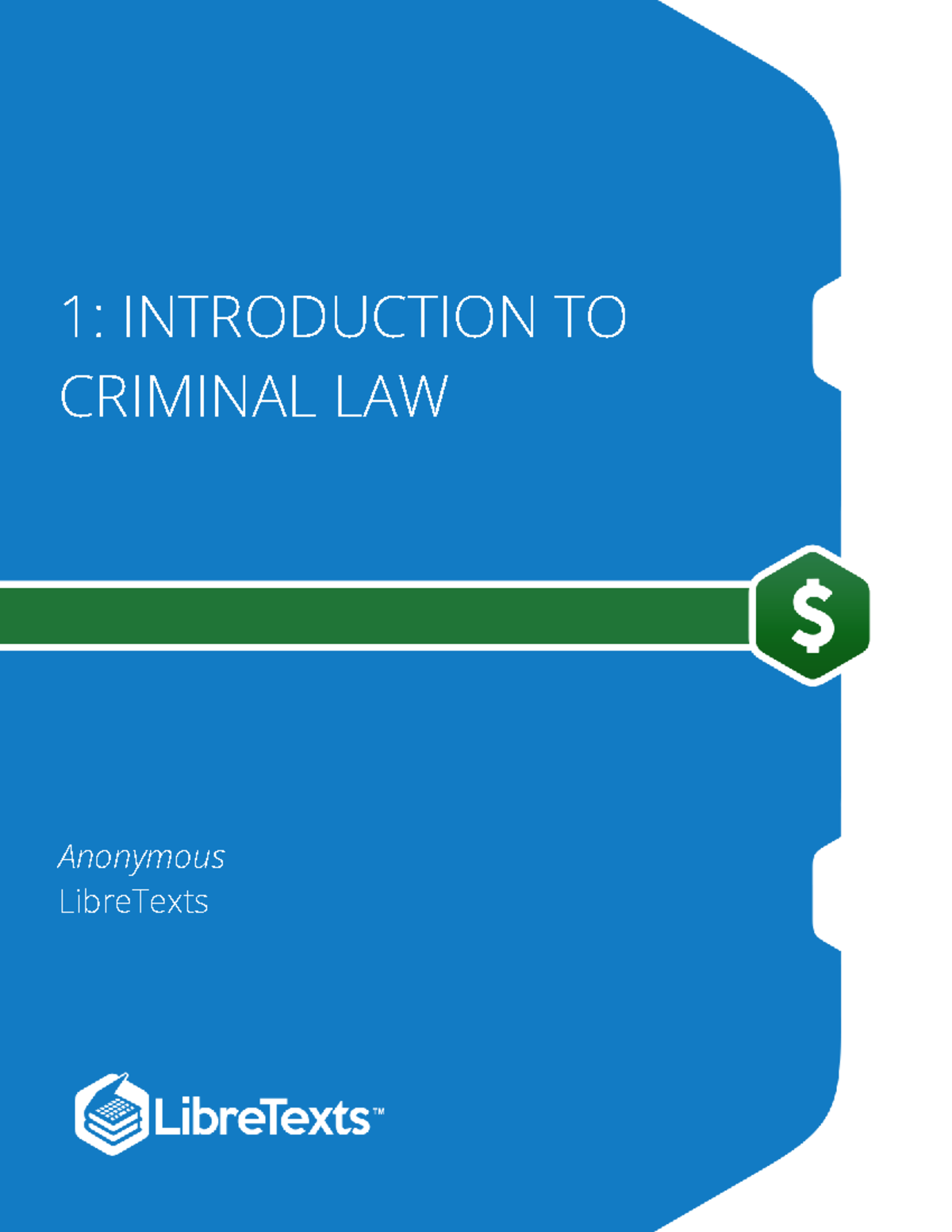 Introduction to Criminal Law - Chapter Overview - Studocu