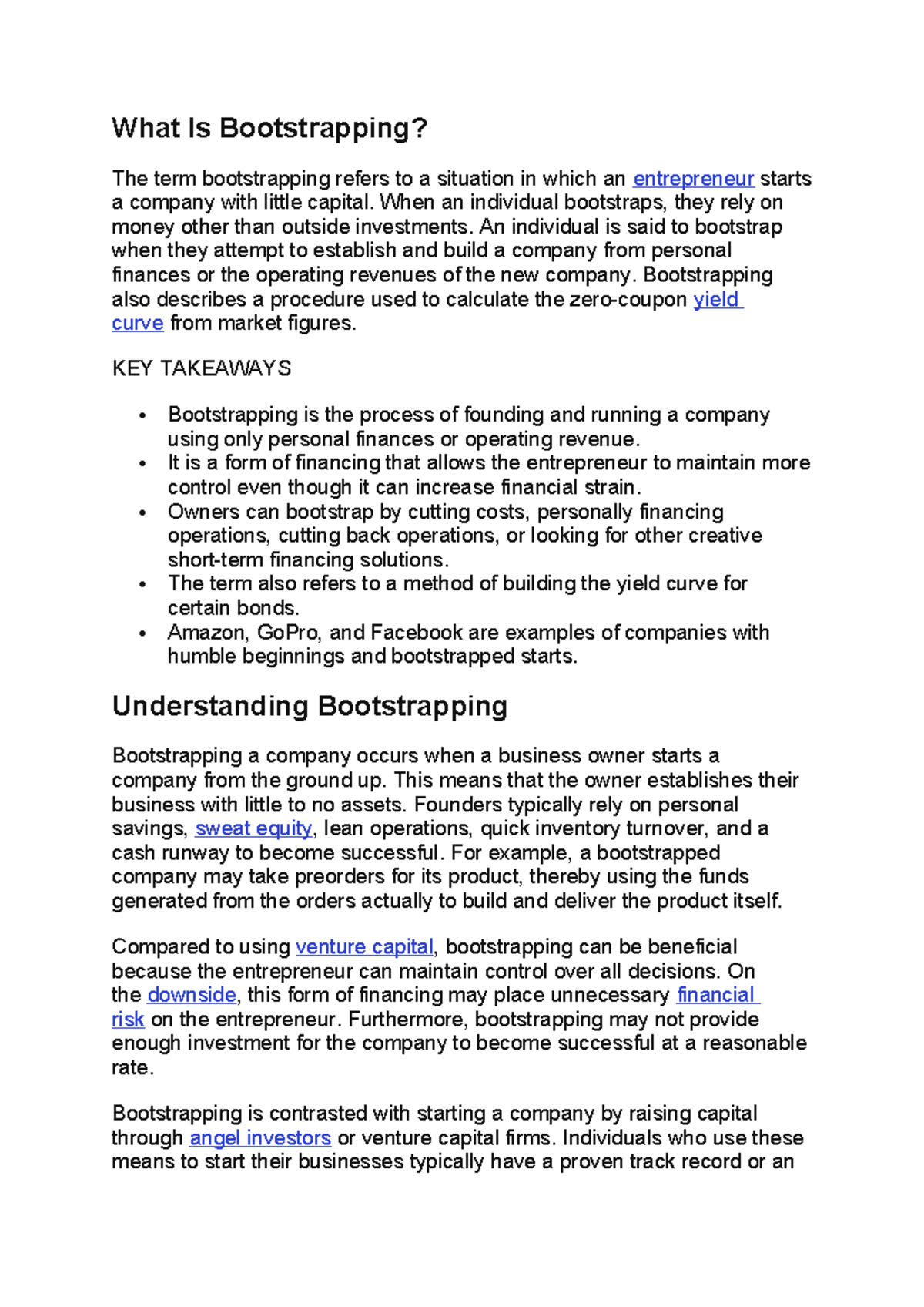 Bootstrapping Strategies: Starting a Business with Limited Resources ...