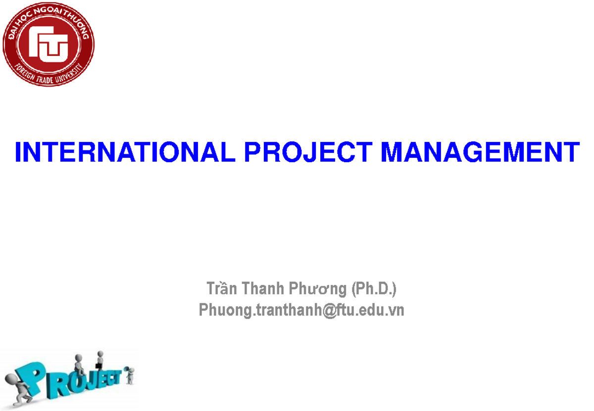 INTERNATIONAL PROJECT MANAGEMENT (IPM 2022) Final Test 2 Overview - Studocu