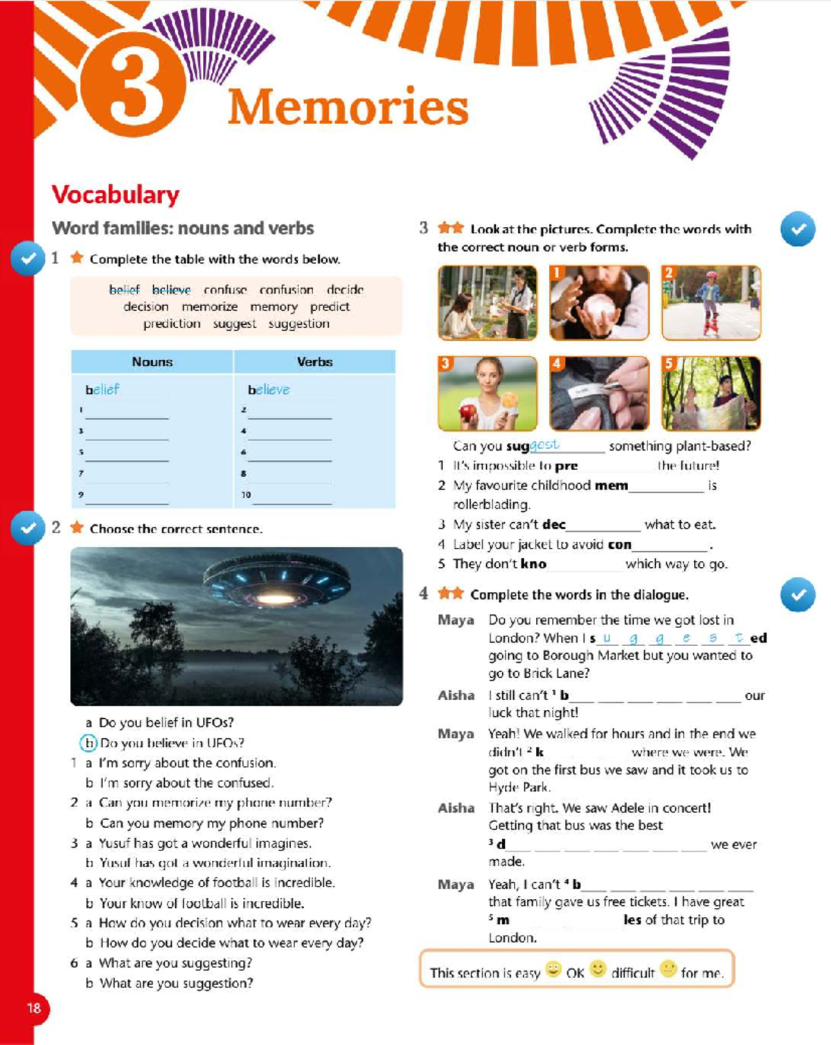 Workbook Unit 3 - Vocabulary and Grammar Exercises - Studocu