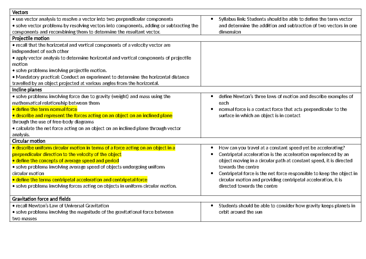 Physics Subject Matter - Vectors use vector analysis to resolve a ...