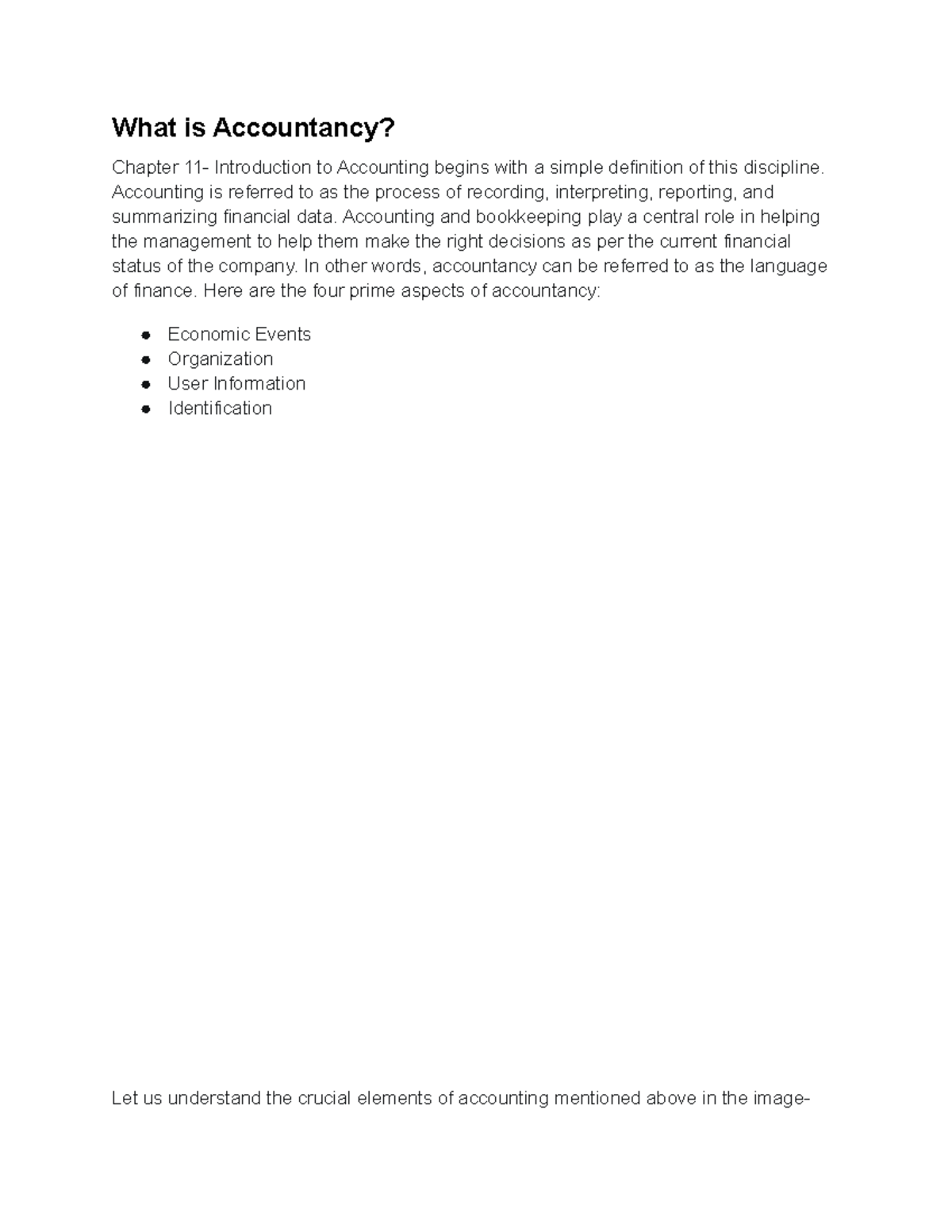Class 11 Accounting: Intro to Accountancy Notes PDF - Studocu