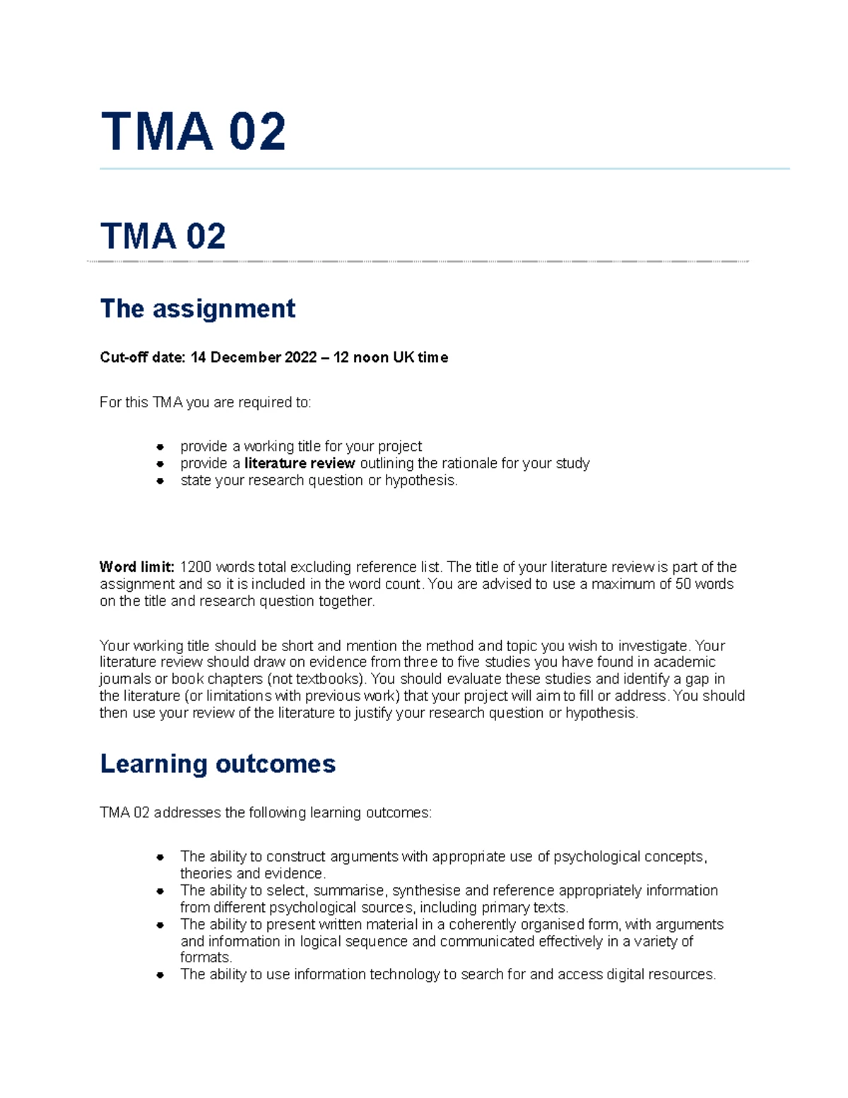 EMA Checklist for Qualitative Projects: Submission Guide and Tips - Studocu