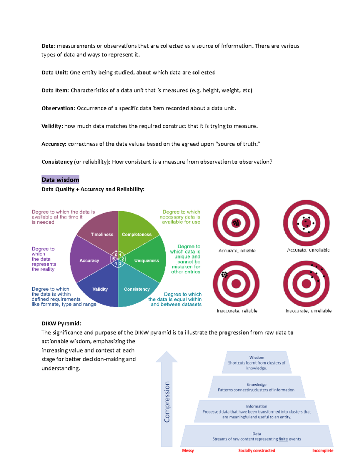 Week 1 - Data Management in Sport and Exercise Science - Data ...