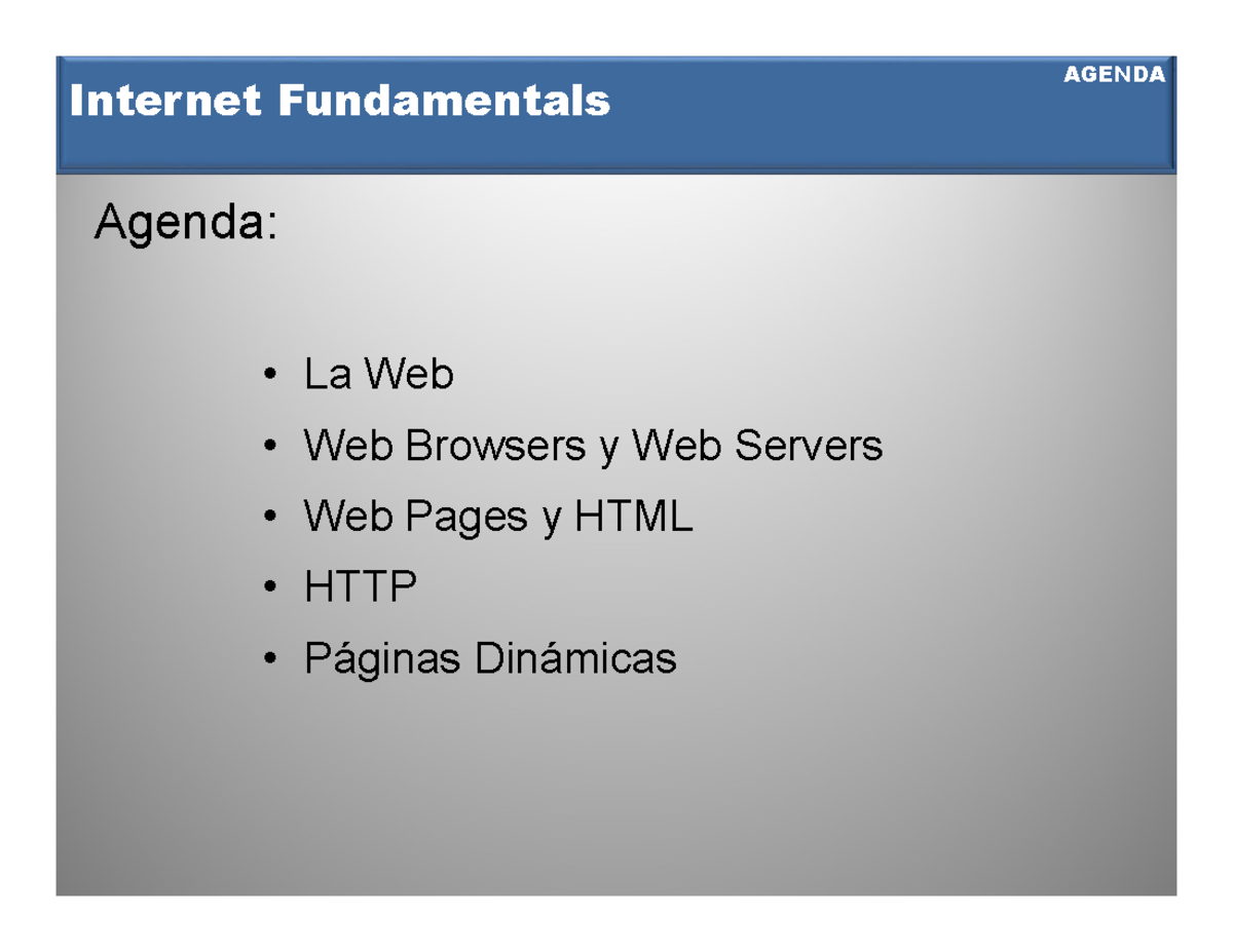 4 Fundamentals 2 - WEB - HTTP - HTML Overview - Studocu