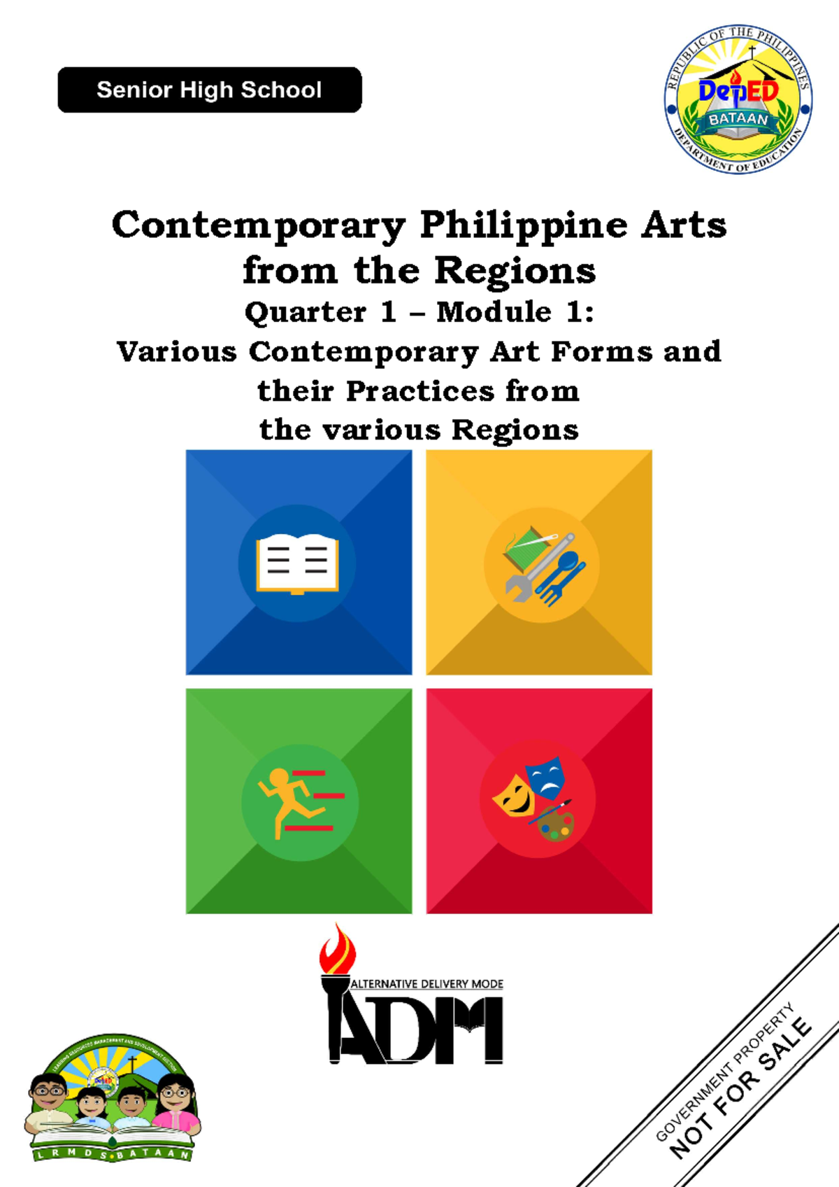 CPAR - Quarter 1 Module 1: Exploring Contemporary Art Forms in PH - Studocu