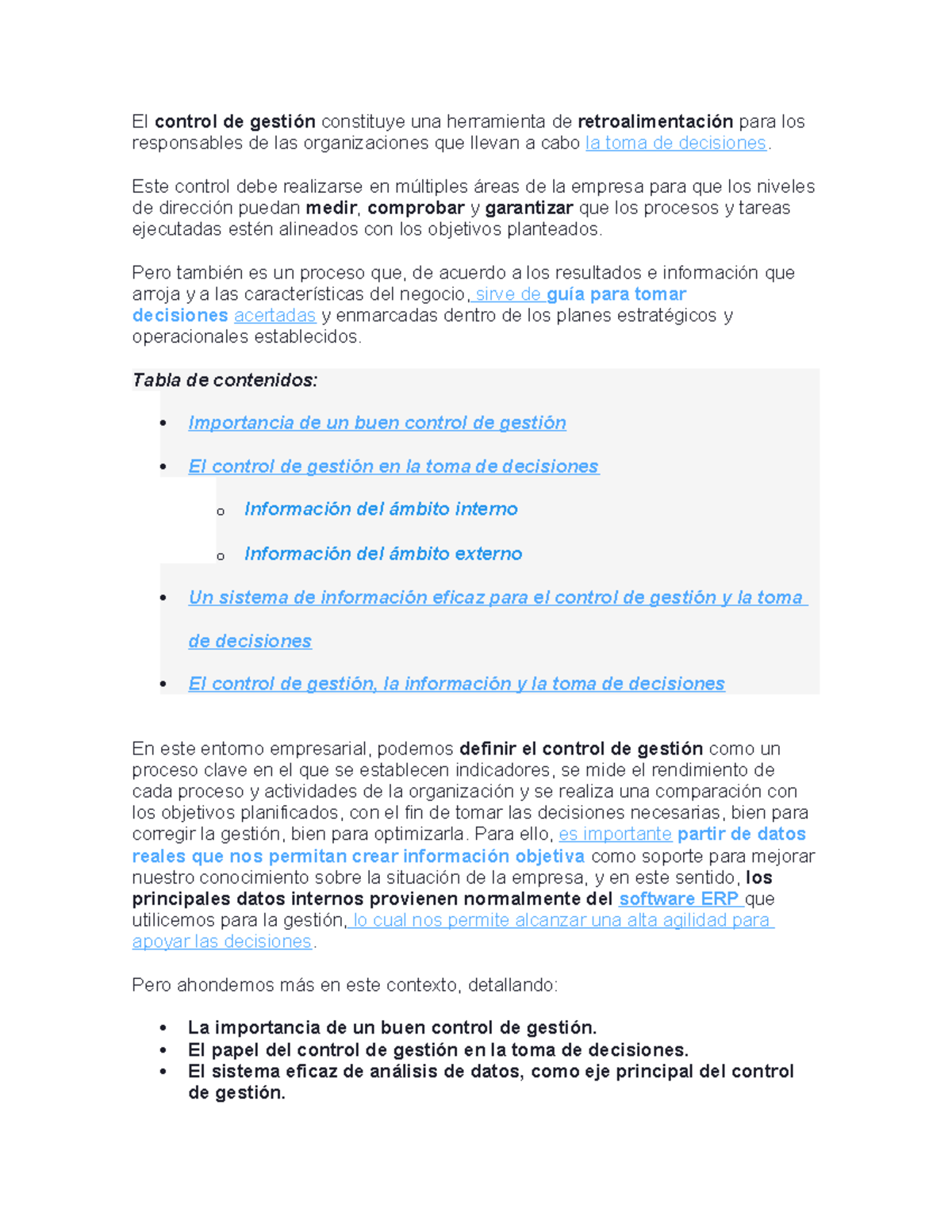 Control de Gestión 105850: Herramienta Clave para la Toma de Decisiones ...
