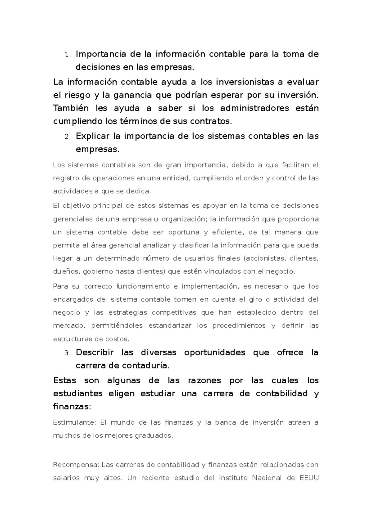 Foro 1: Importancia de Registros Contables en la Toma de Decisiones ...