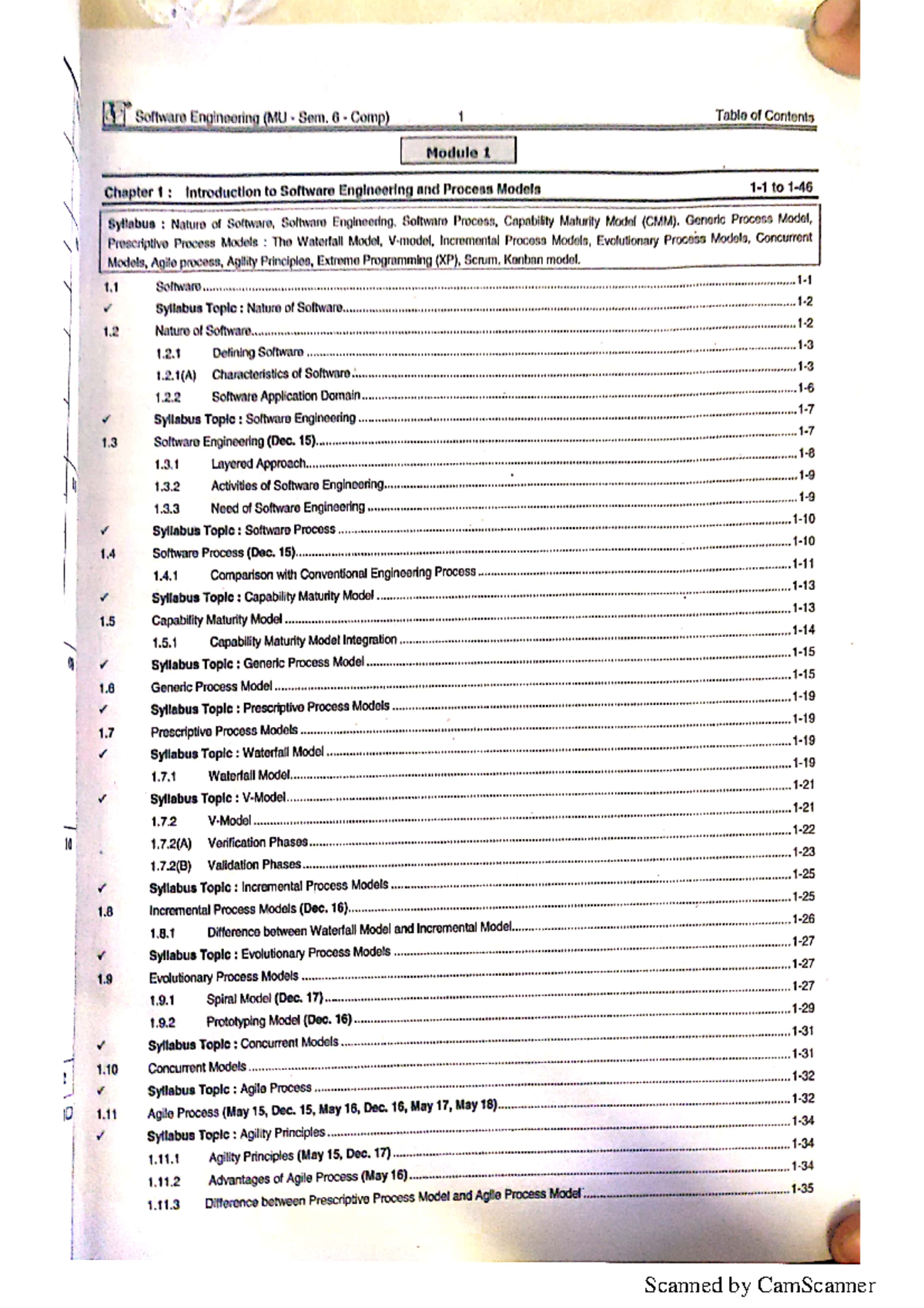 Software Engineering (MU Sem. 6 Comp) - Comprehensive Study Notes - Studocu