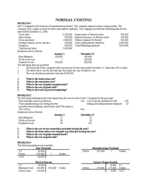 Cost Accounting Solutions: Problems on Purchases, Indirect Materials ...
