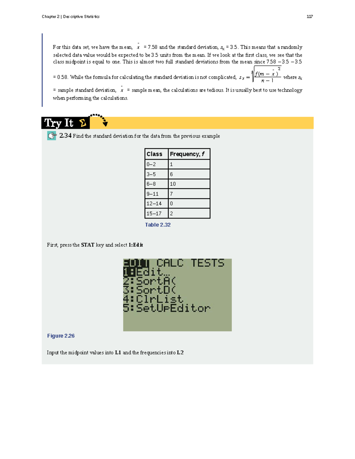 Chapter 2: Descriptive Statistics & Standard Deviation (Intro Stats 63 ...