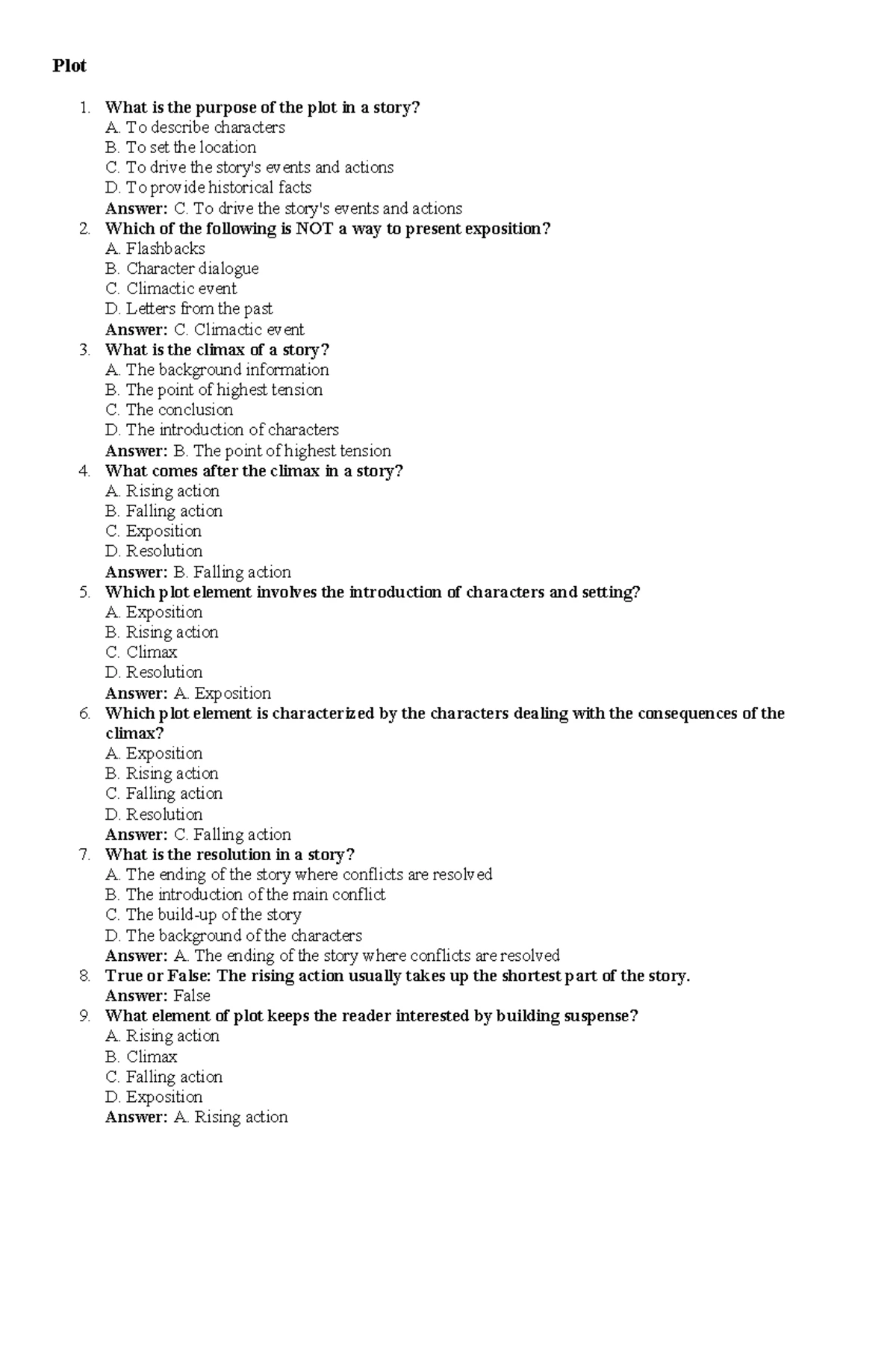 Stress and Intonation in English: Grade 7 Lesson Overview - Studocu
