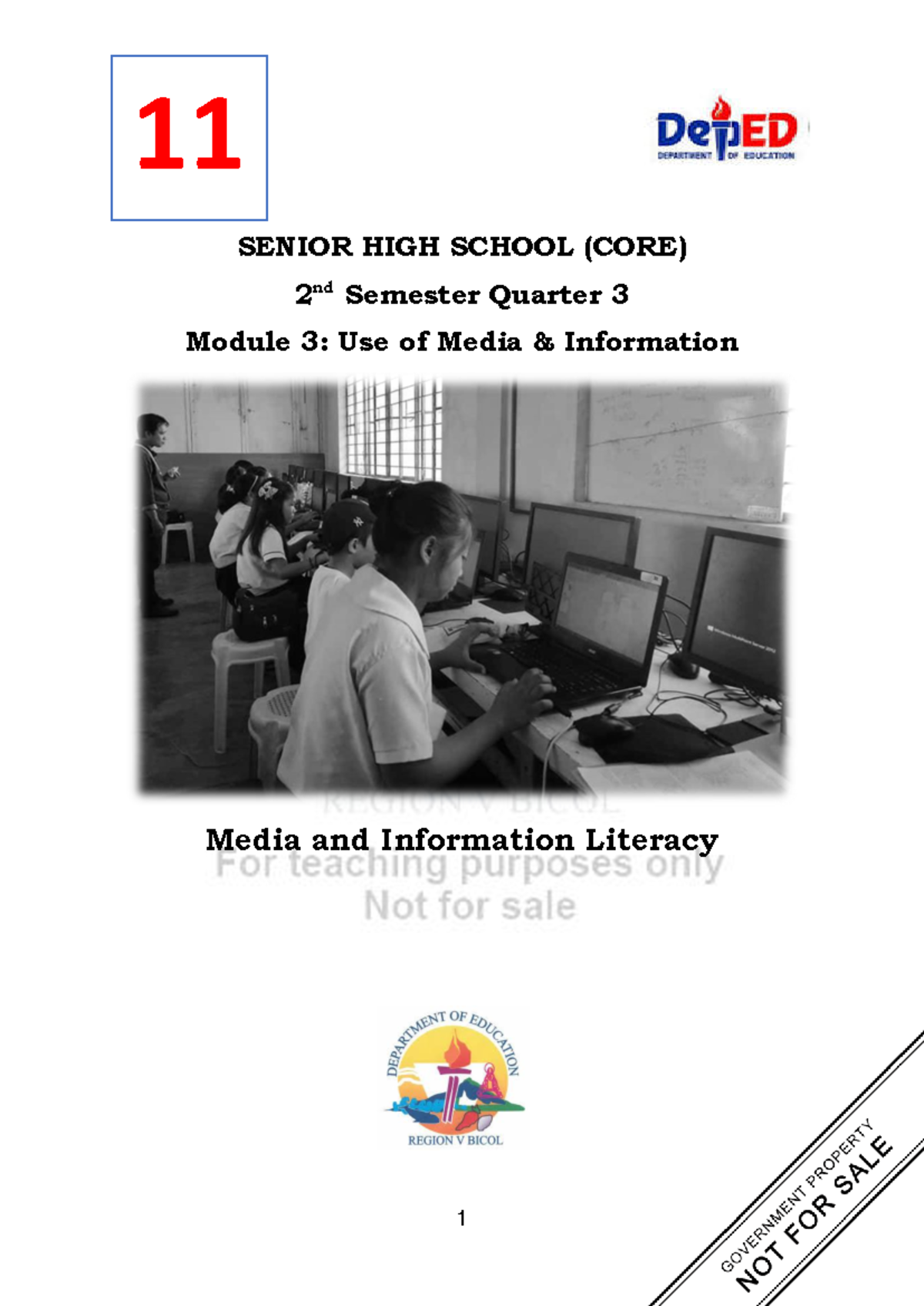 Module-3-Use-of-Media-Information - SENIOR HIGH SCHOOL (CORE) 2 nd ...