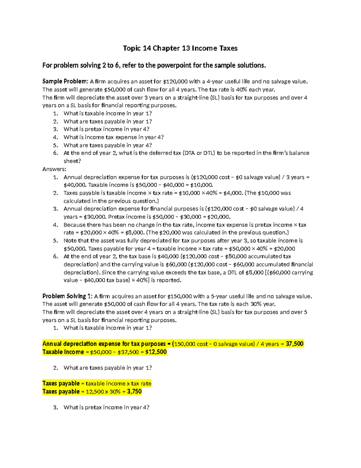 Assignment - Topic 12: Ch 10 Cost of Capital Insights & Solutions - Studocu