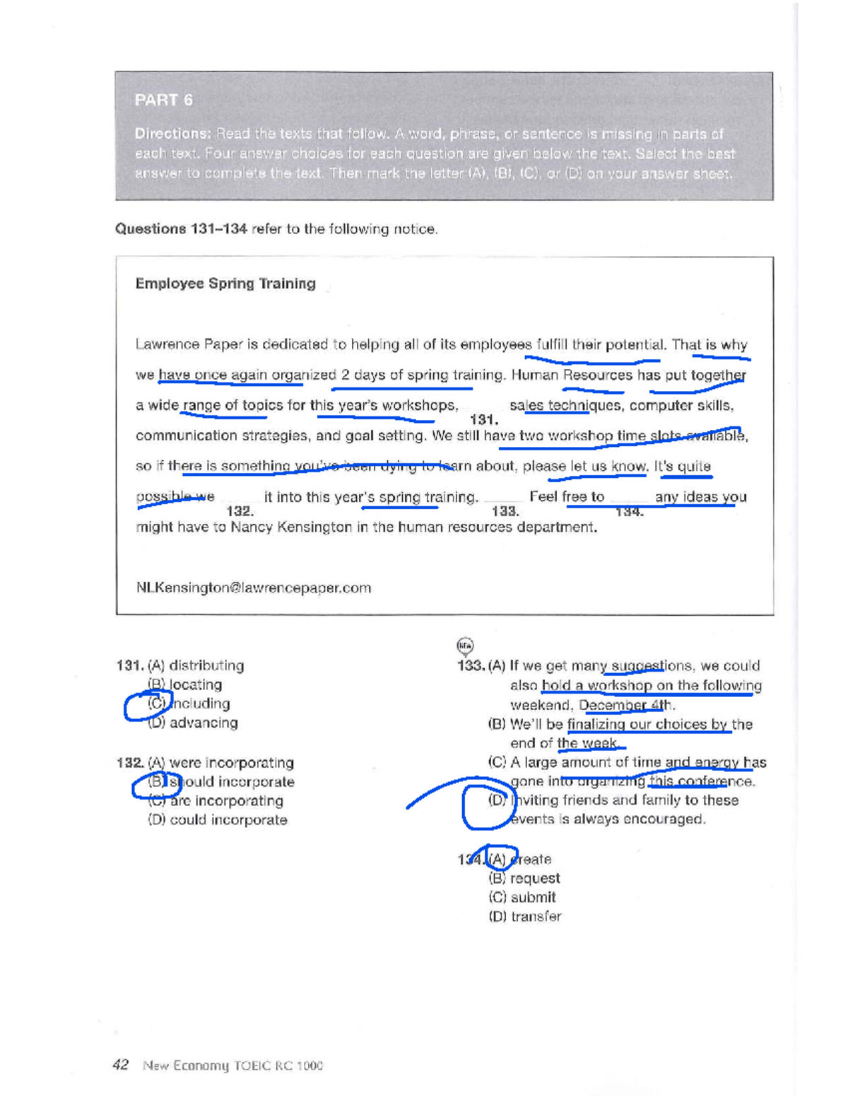 PART 6: Employee Spring Training & Interview Preparation Questions ...