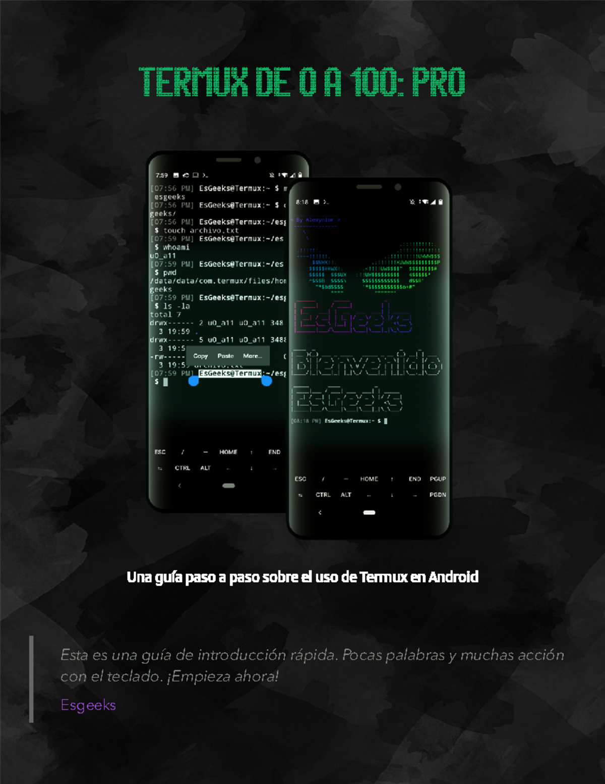 Guía termux - TERMUX DE 0 A 100: PROTERMUX DE 0 A 100: PRO Esta es una ...