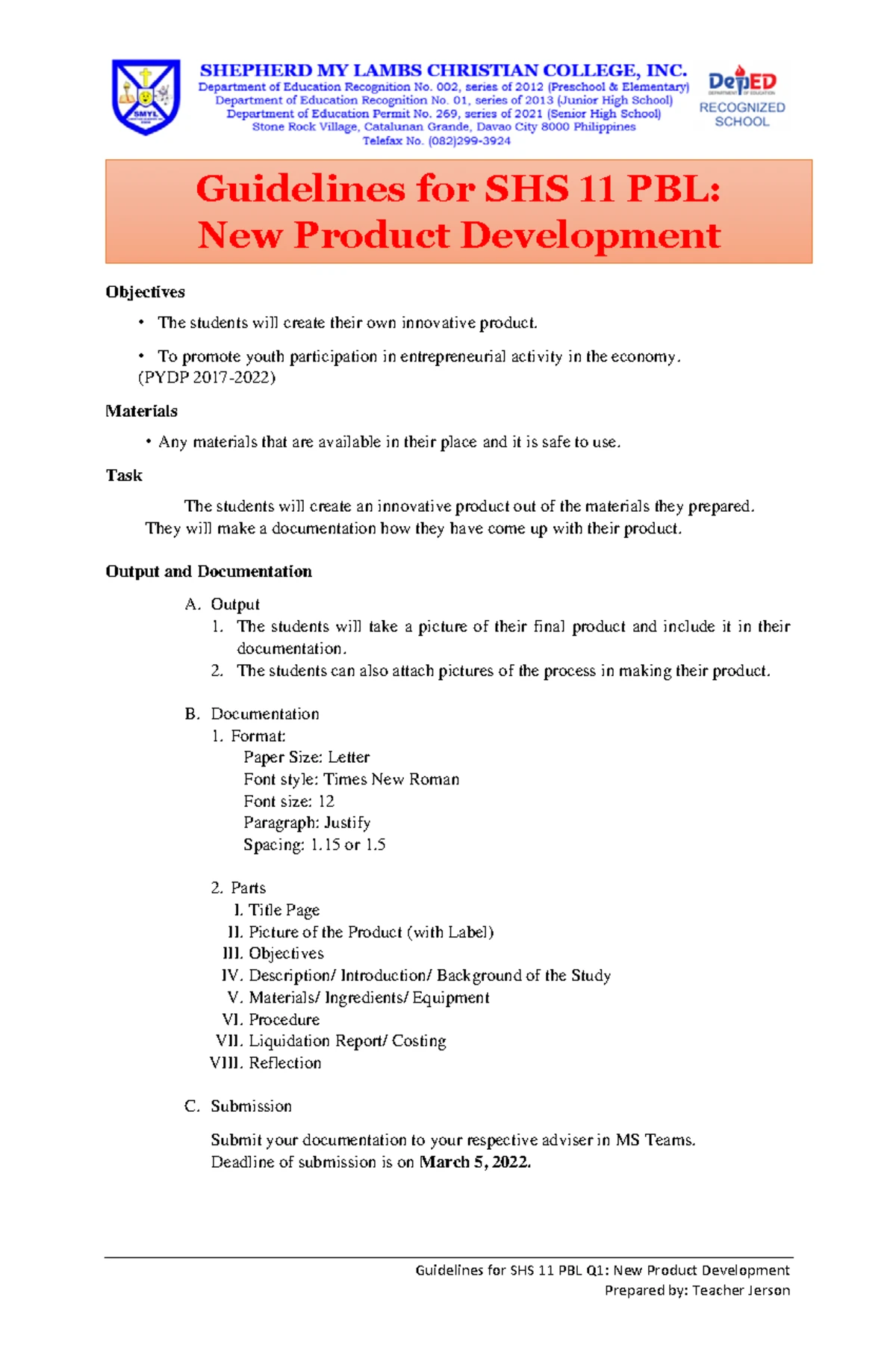 SHS Core Media and Information Literacy Curriculum Guide - SENIOR HIGH ...
