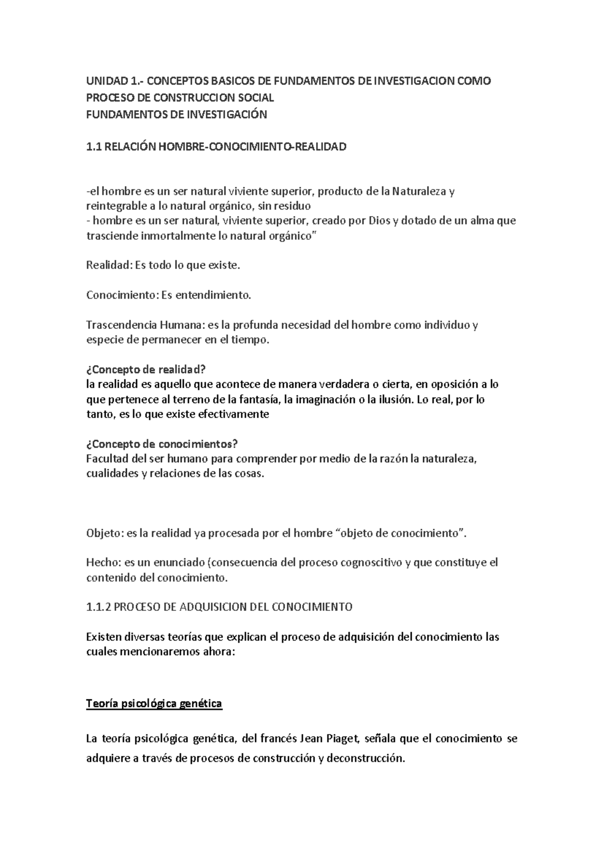 Unidad 1 Conceptos Basicos DE Fundamento - UNIDAD 1.- CONCEPTOS BASICOS ...