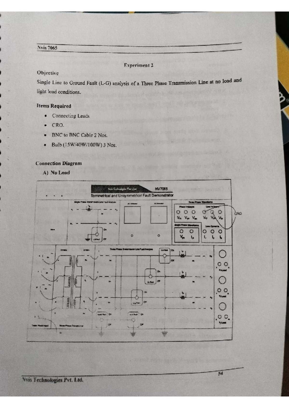 L-G Fault Analysis of a 3-Phase Transmission Line (7065) - Studocu